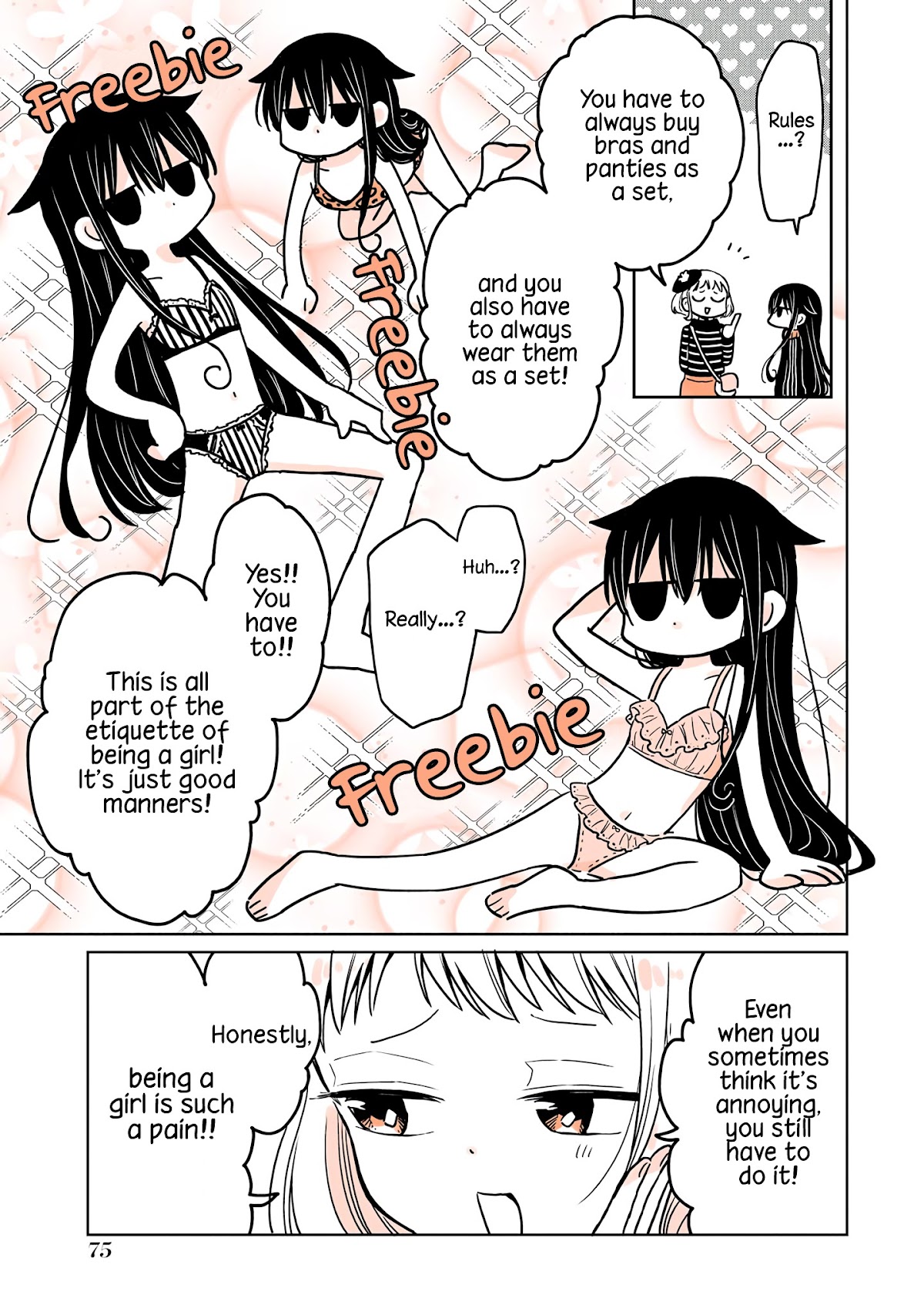 A Lazy Guy Woke Up as a Girl One Morning Chapter 6 page 14 - Chapter 6