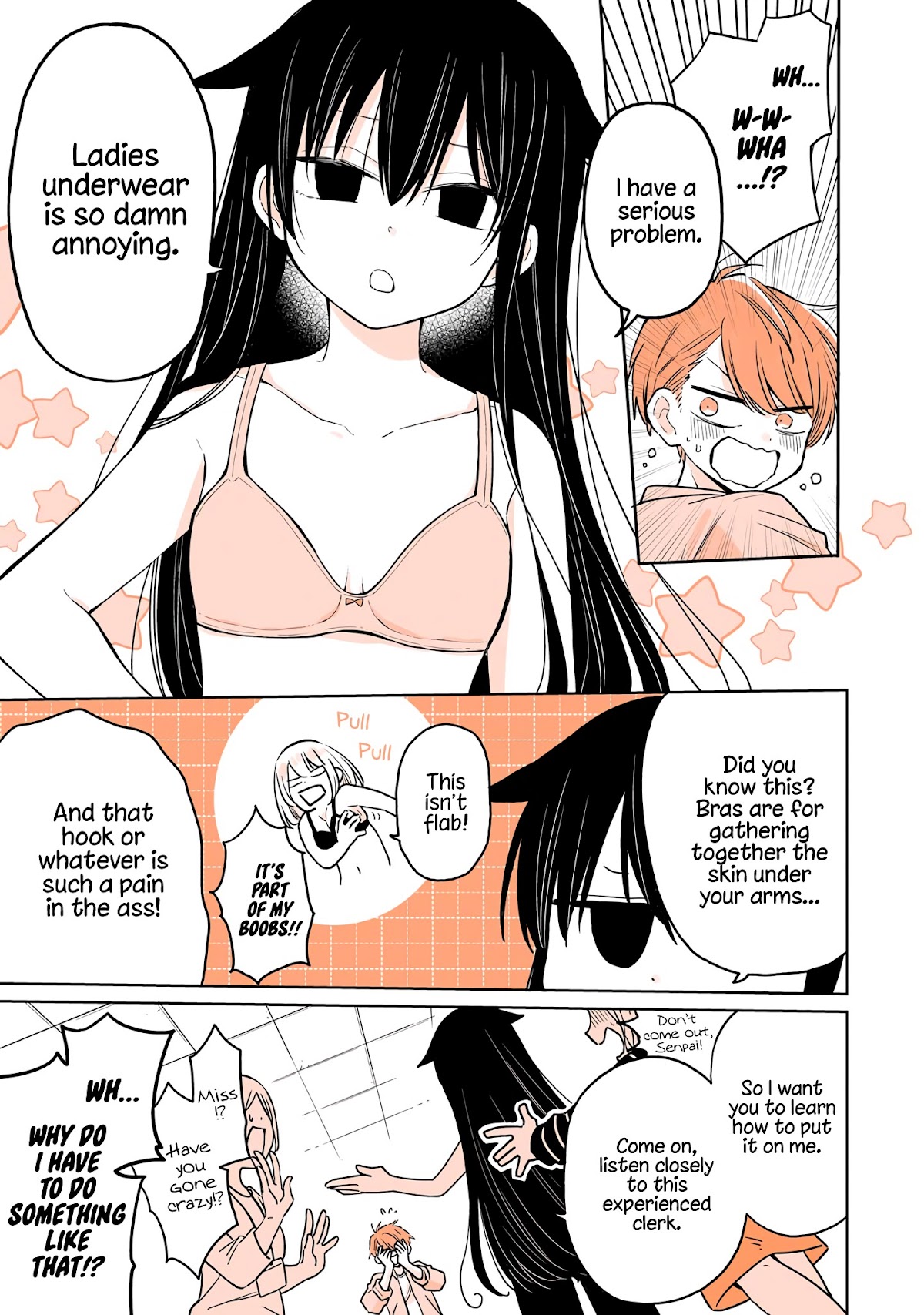 A Lazy Guy Woke Up as a Girl One Morning Chapter 6 page 8 - Chapter 6