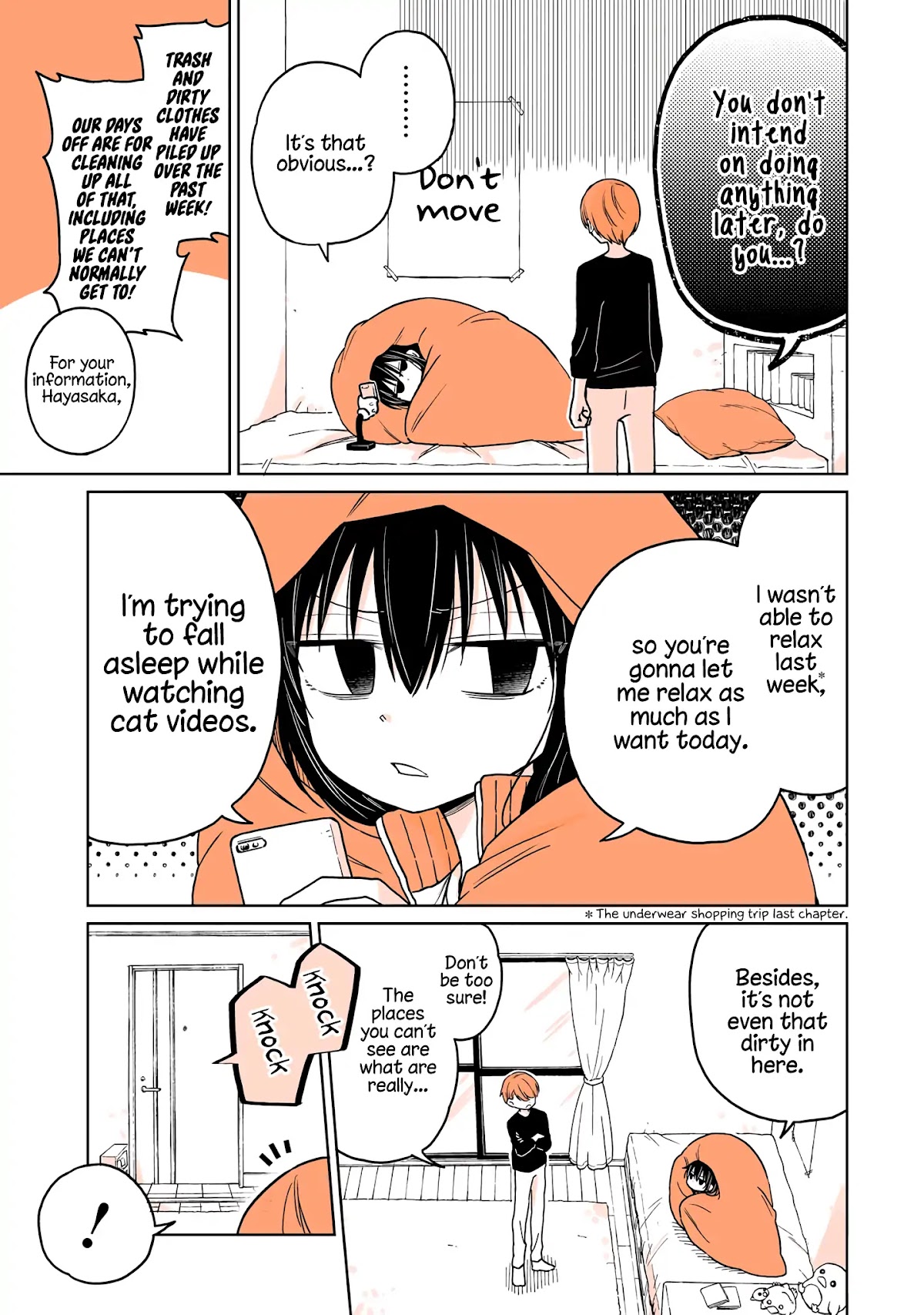 A Lazy Guy Woke Up as a Girl One Morning Chapter 7 page 4 - Chapter 7
