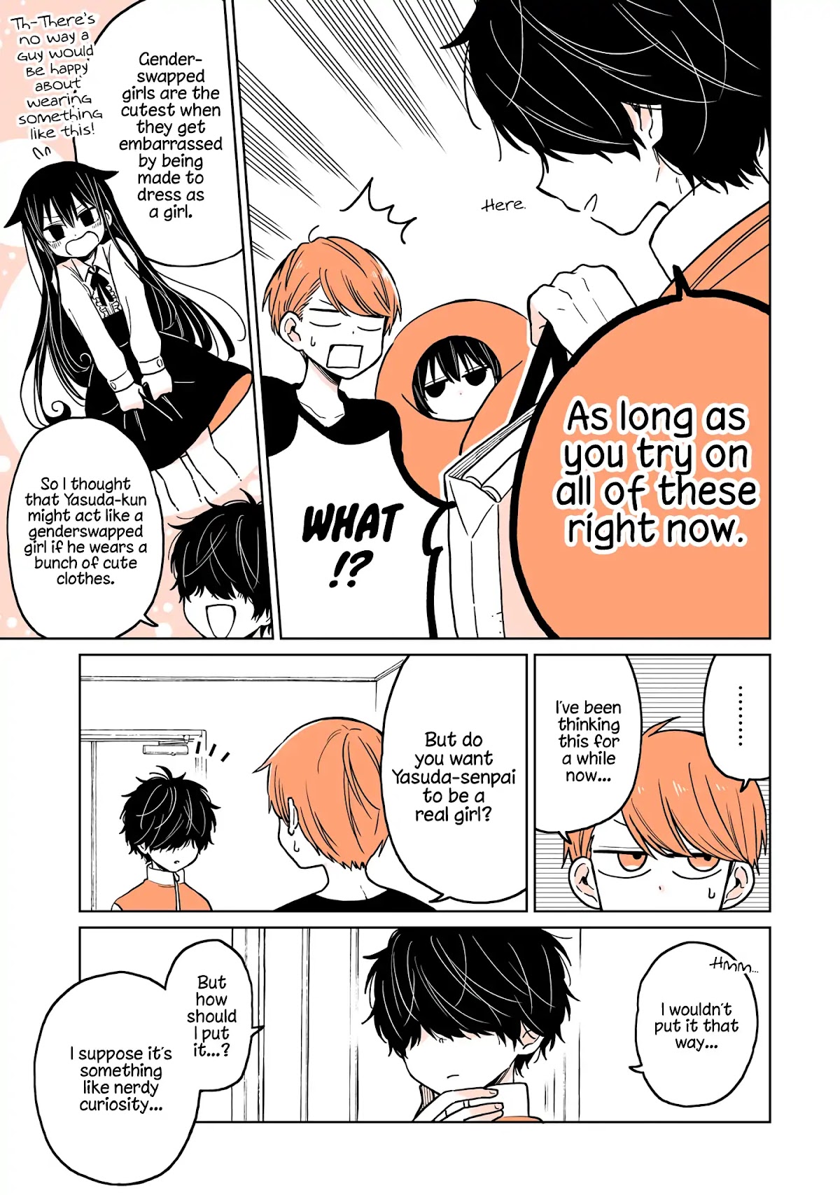 A Lazy Guy Woke Up as a Girl One Morning Chapter 7 page 6 - Chapter 7