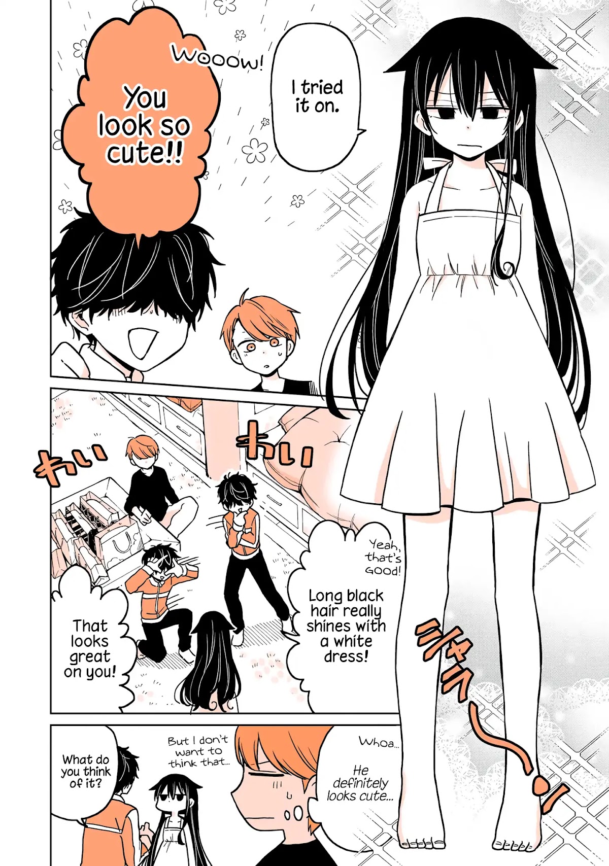 A Lazy Guy Woke Up as a Girl One Morning Chapter 7 page 9 - Chapter 7