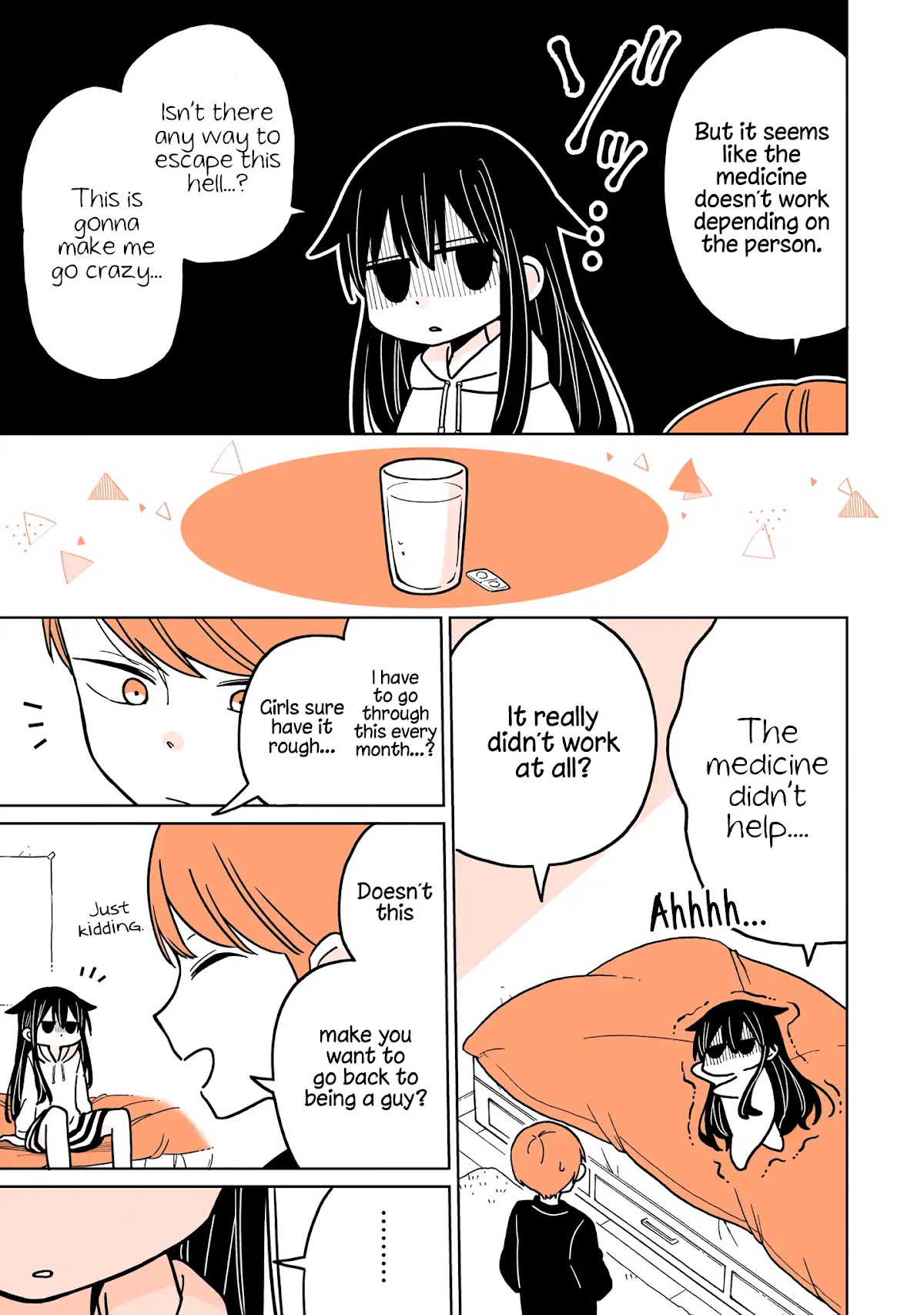 A Lazy Guy Woke Up as a Girl One Morning Chapter 8.1 page 10 - Chapter 8.1