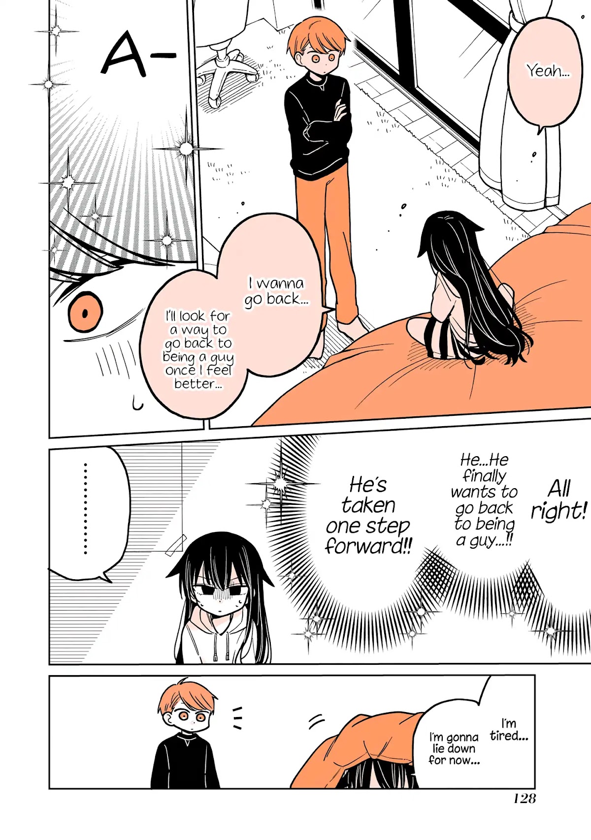 A Lazy Guy Woke Up as a Girl One Morning Chapter 8.1 page 11 - Chapter 8.1