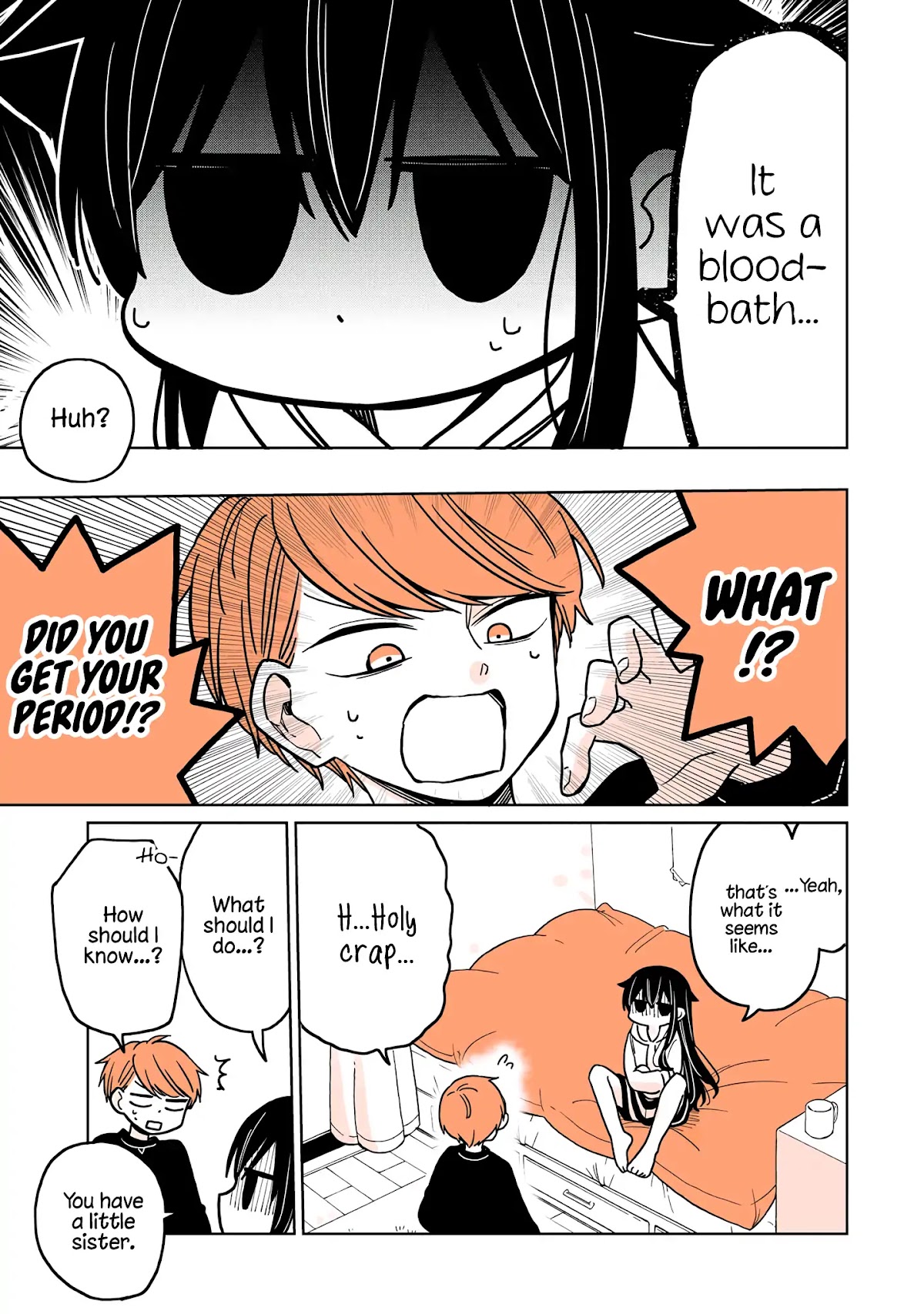 A Lazy Guy Woke Up as a Girl One Morning Chapter 8.1 page 4 - Chapter 8.1