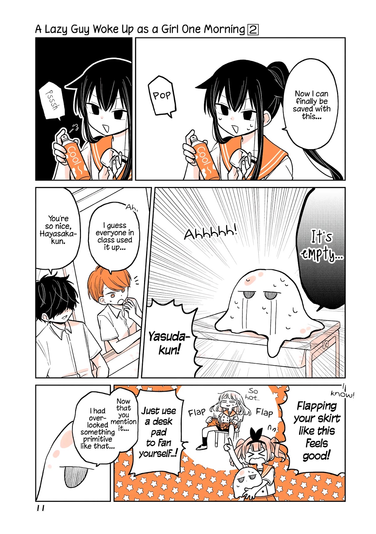 A Lazy Guy Woke Up as a Girl One Morning Chapter 9 page 12 - Chapter 9