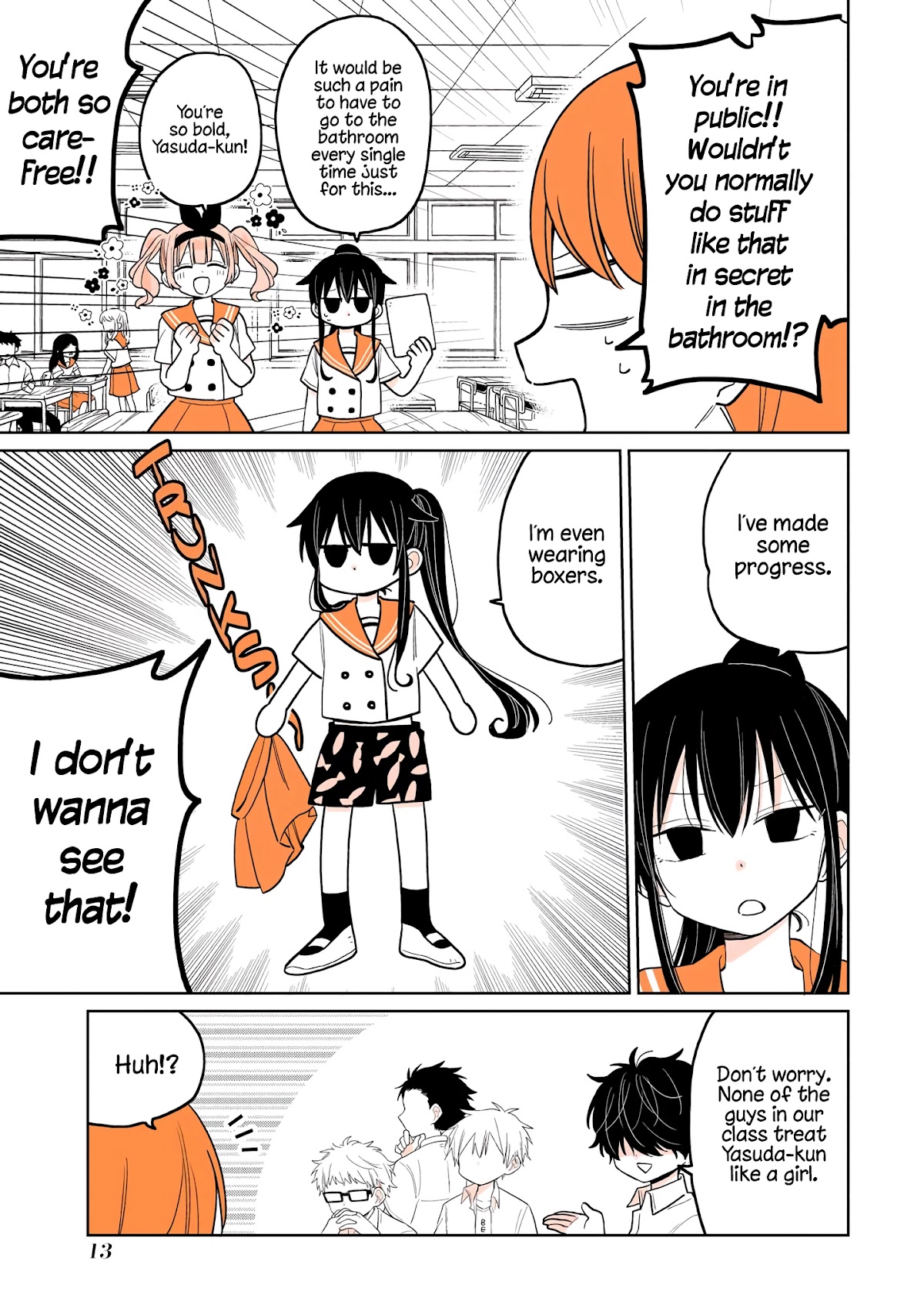 A Lazy Guy Woke Up as a Girl One Morning Chapter 9 page 14 - Chapter 9