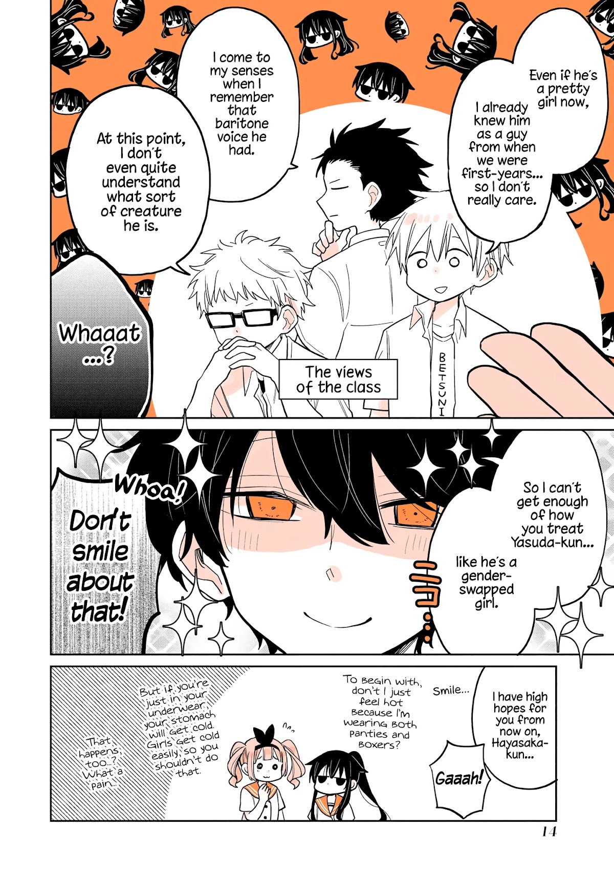 A Lazy Guy Woke Up as a Girl One Morning Chapter 9 page 15 - Chapter 9