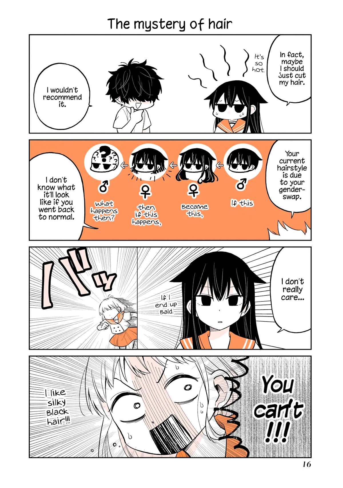 A Lazy Guy Woke Up as a Girl One Morning Chapter 9 page 17 - Chapter 9