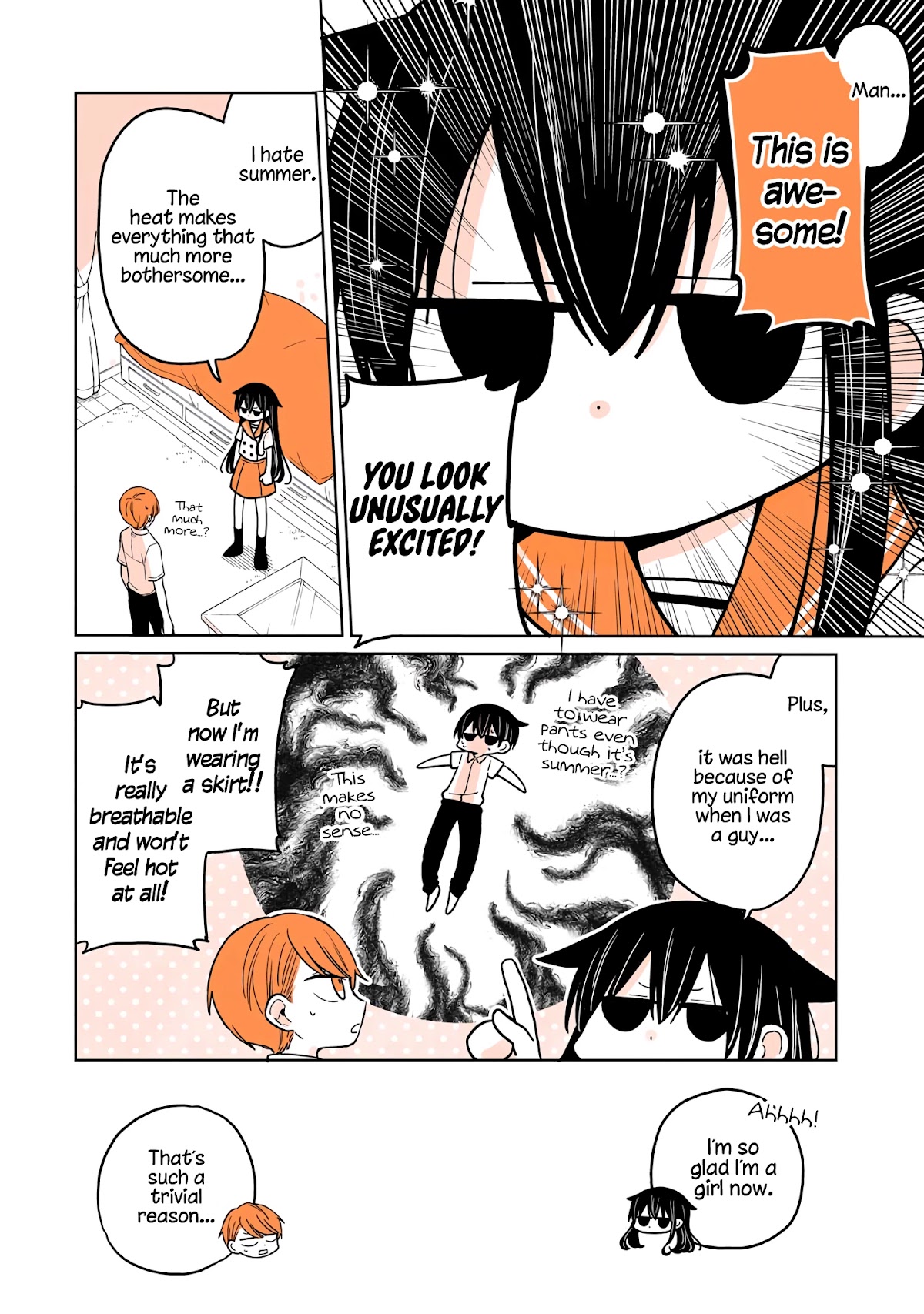 A Lazy Guy Woke Up as a Girl One Morning Chapter 9 page 5 - Chapter 9