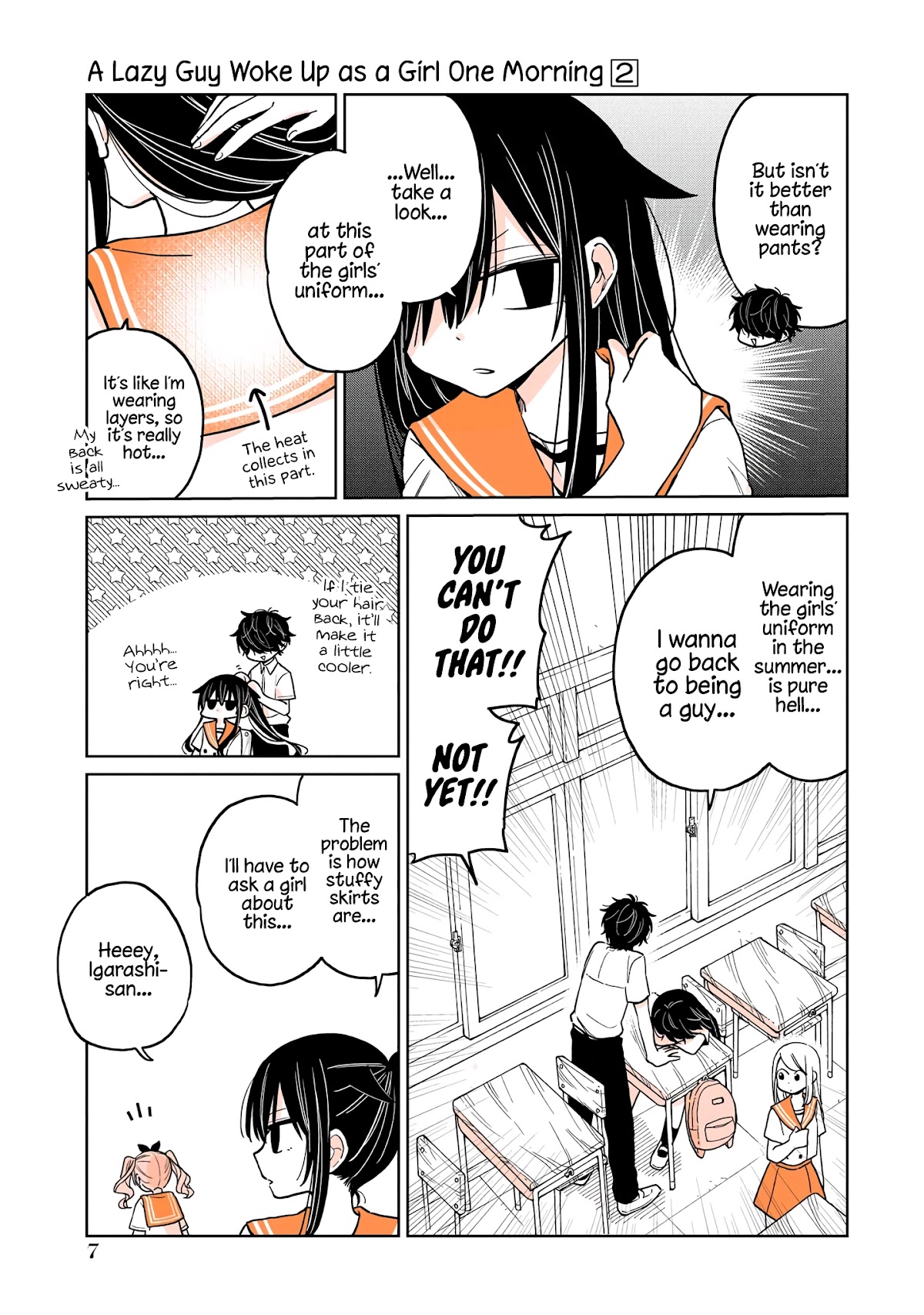 A Lazy Guy Woke Up as a Girl One Morning Chapter 9 page 8 - Chapter 9
