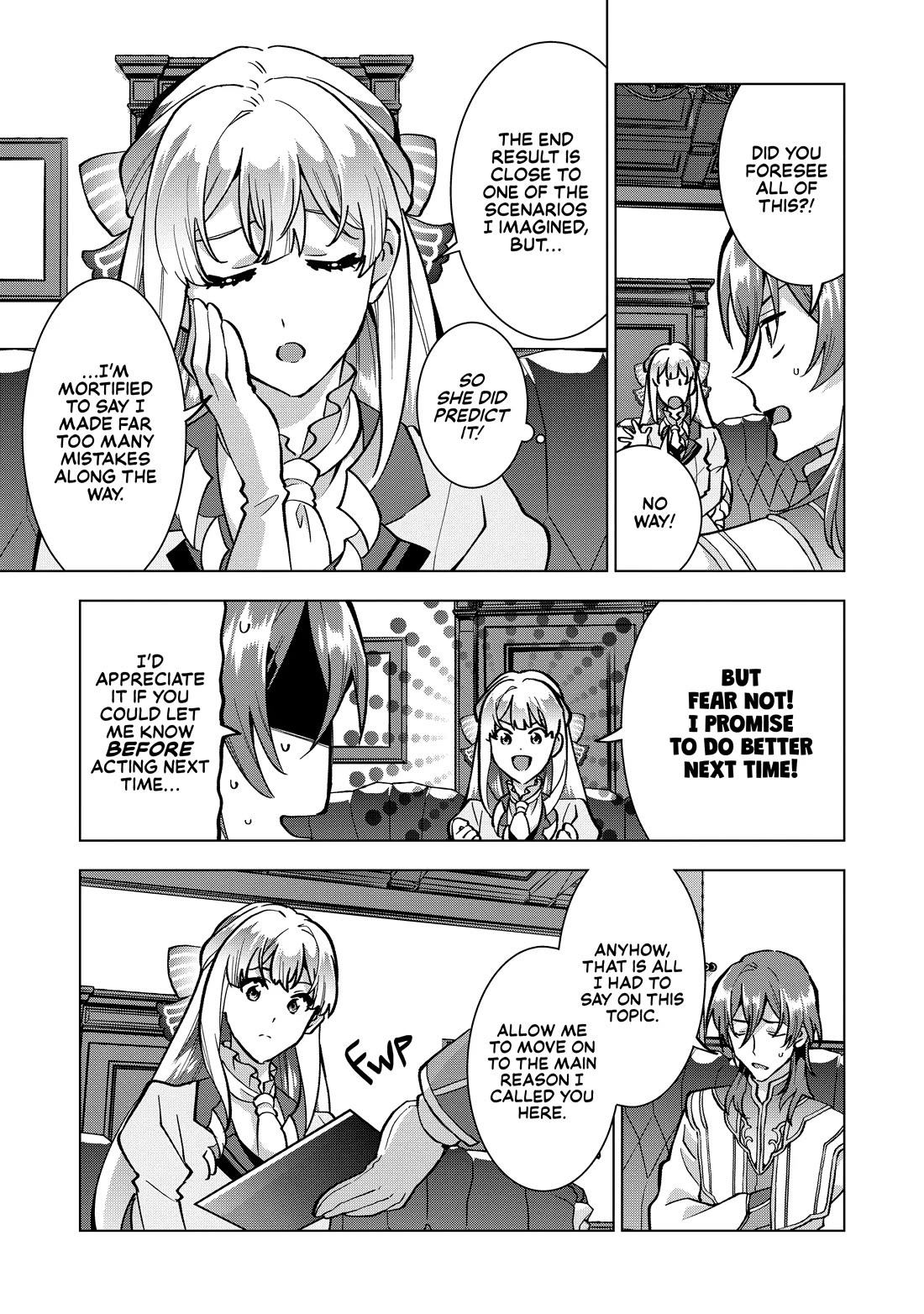A Livid Lady's Guide to Getting Even: How I Crushed My Homeland with My Mighty Grimoires Chapter 19 page 12 - Chapter 19