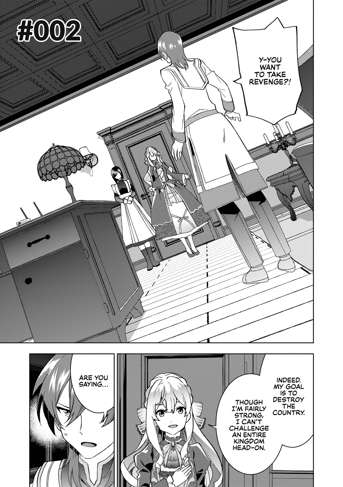 A Livid Lady's Guide to Getting Even: How I Crushed My Homeland with My Mighty Grimoires Chapter 2 page 1 - Chapter 2