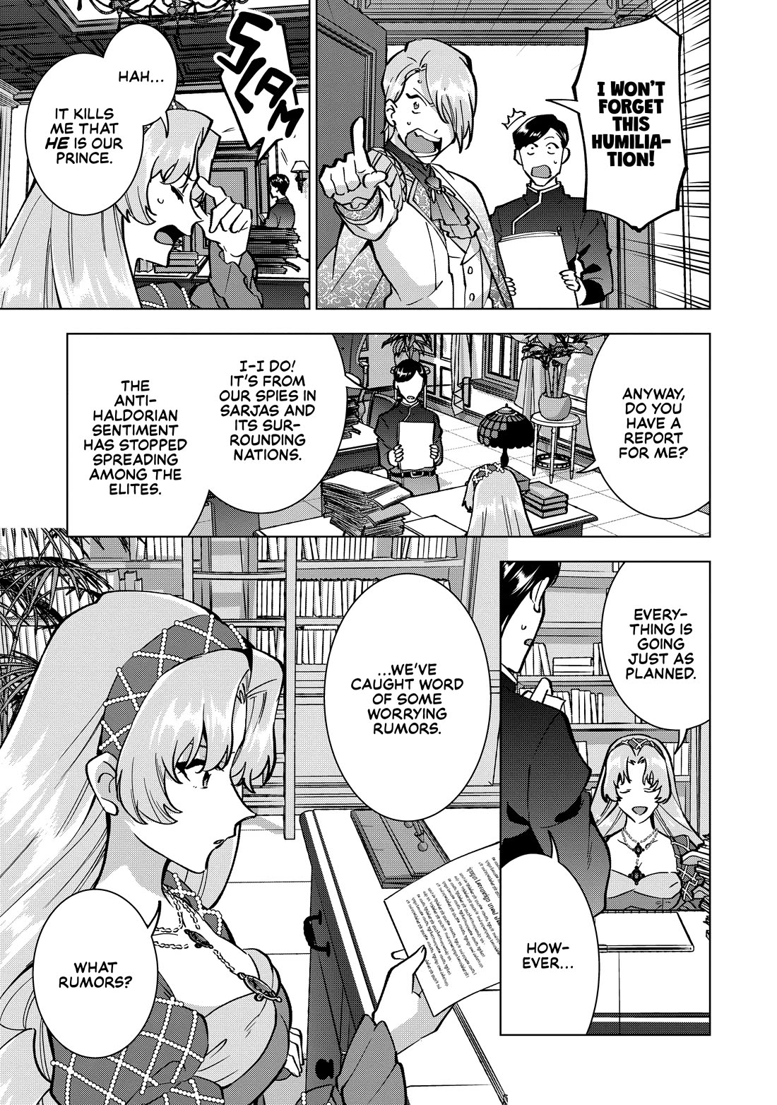 A Livid Lady's Guide to Getting Even: How I Crushed My Homeland with My Mighty Grimoires Chapter 21 page 5 - Chapter 21
