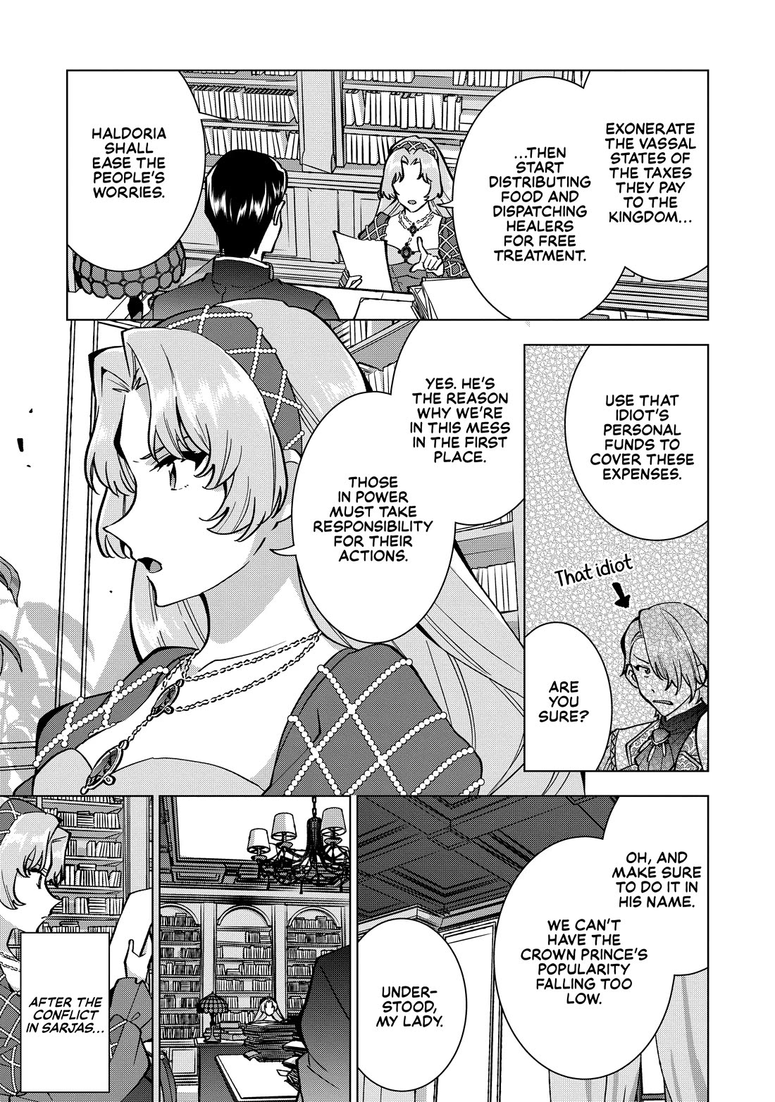 A Livid Lady's Guide to Getting Even: How I Crushed My Homeland with My Mighty Grimoires Chapter 21 page 7 - Chapter 21