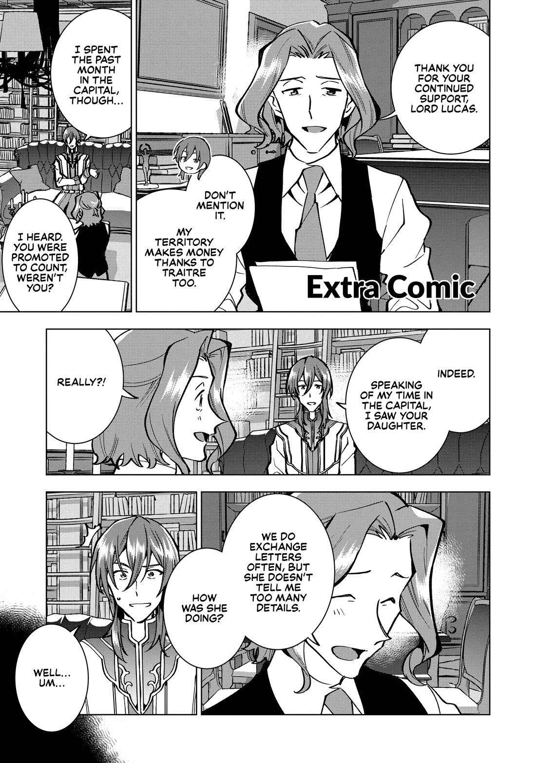 A Livid Lady's Guide to Getting Even: How I Crushed My Homeland with My Mighty Grimoires Chapter 24.5 page 1 - Chapter 24.5: Extra Comic