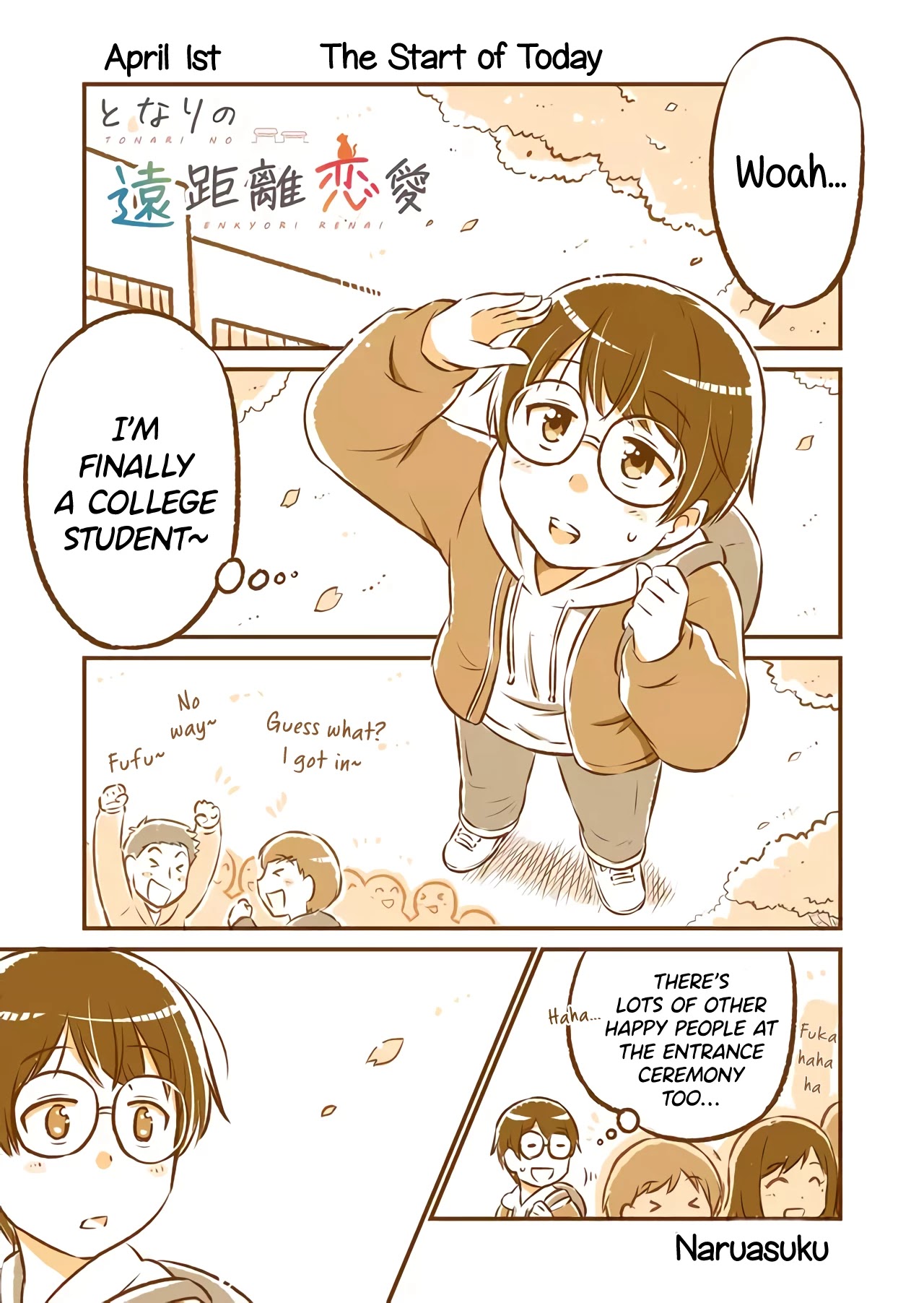 A long-distance relationship next door Chapter 1 page 1 - Chapter 1