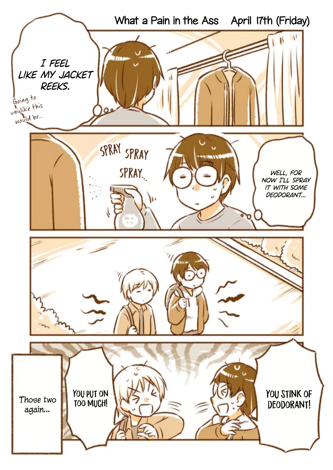A long-distance relationship next door Chapter 17 page 2 - Chapter 17: What A Pain In The Ass