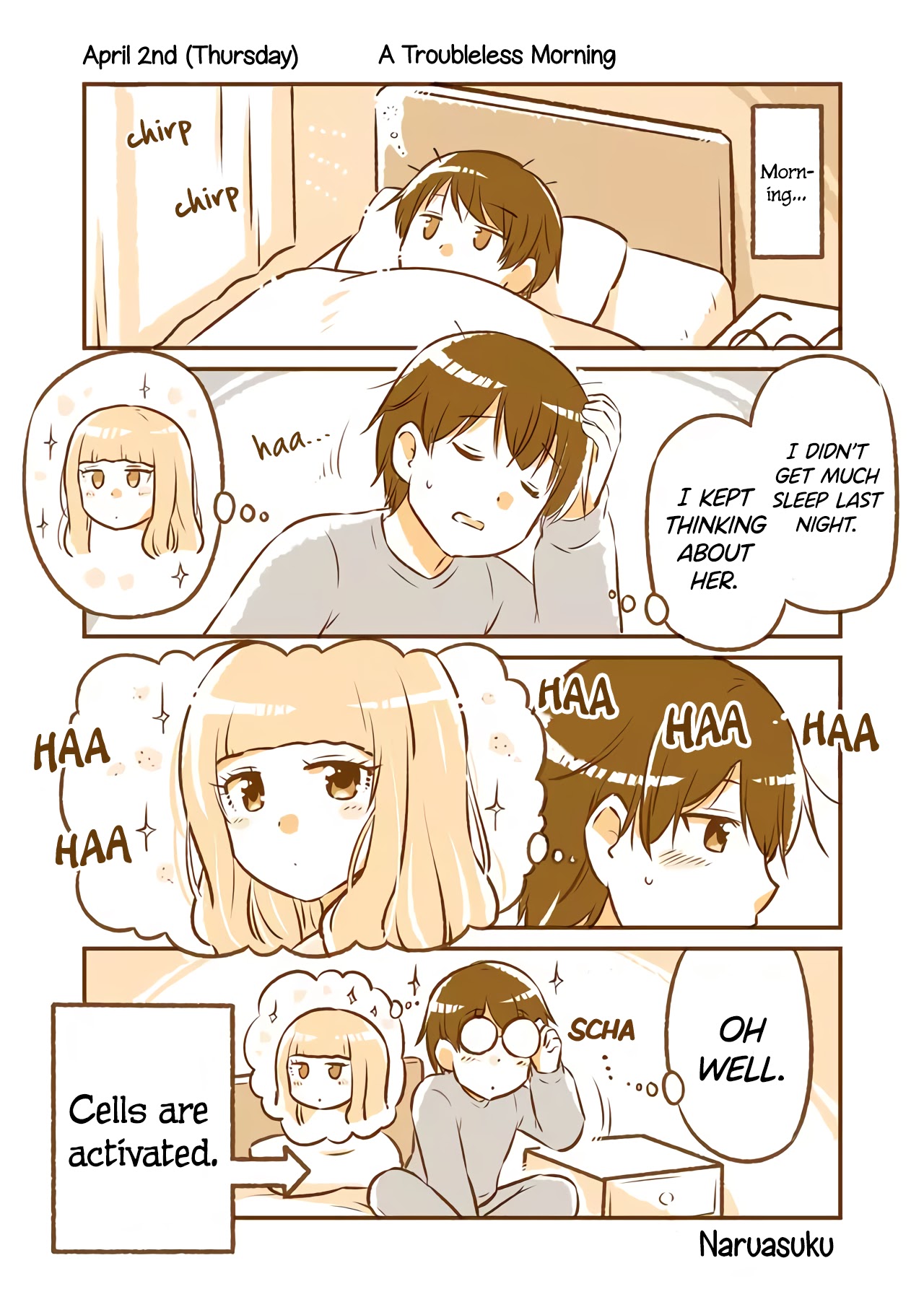 A long-distance relationship next door Chapter 2 page 1 - Chapter 2: A Troubleless Morning