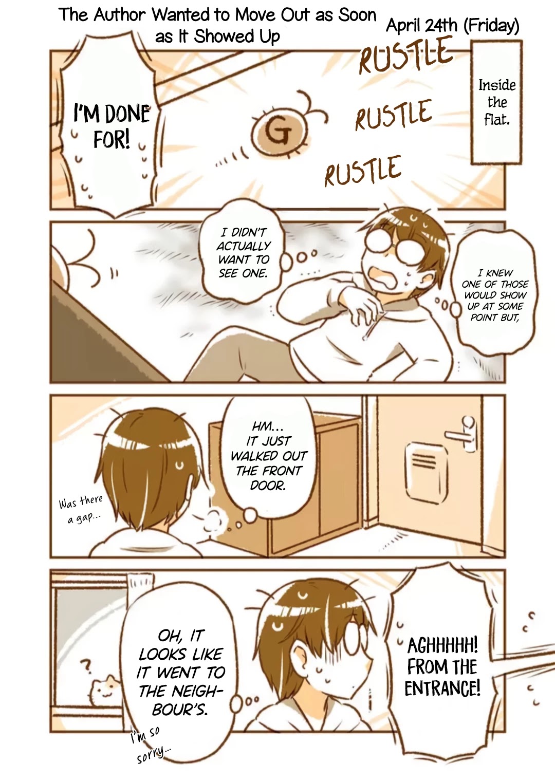 A long-distance relationship next door Chapter 24 page 1 - Chapter 24: The Author Wanted To Move Out As Soon As It Showed Up
