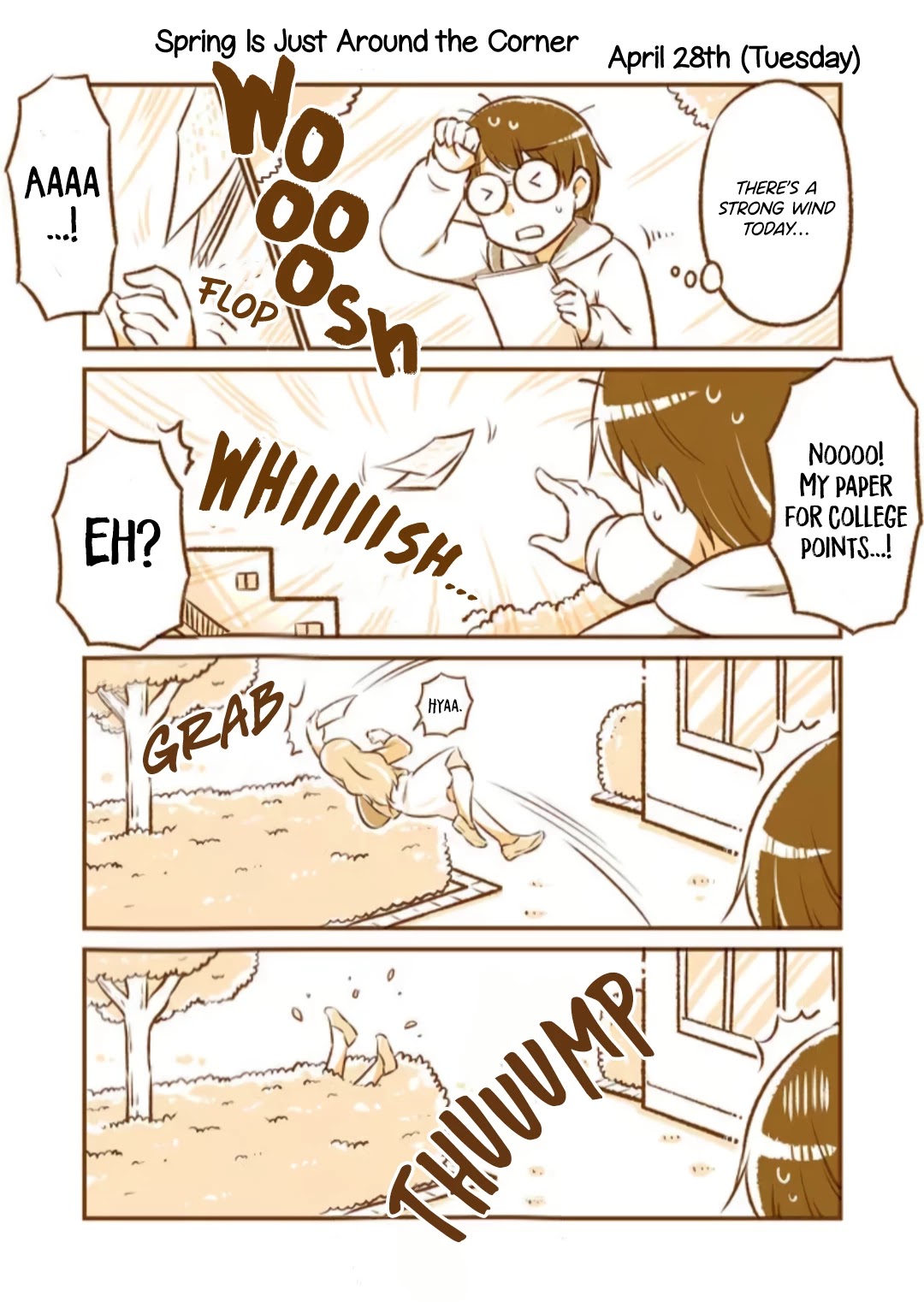 A long-distance relationship next door Chapter 28 page 1 - Chapter 28: April 28th