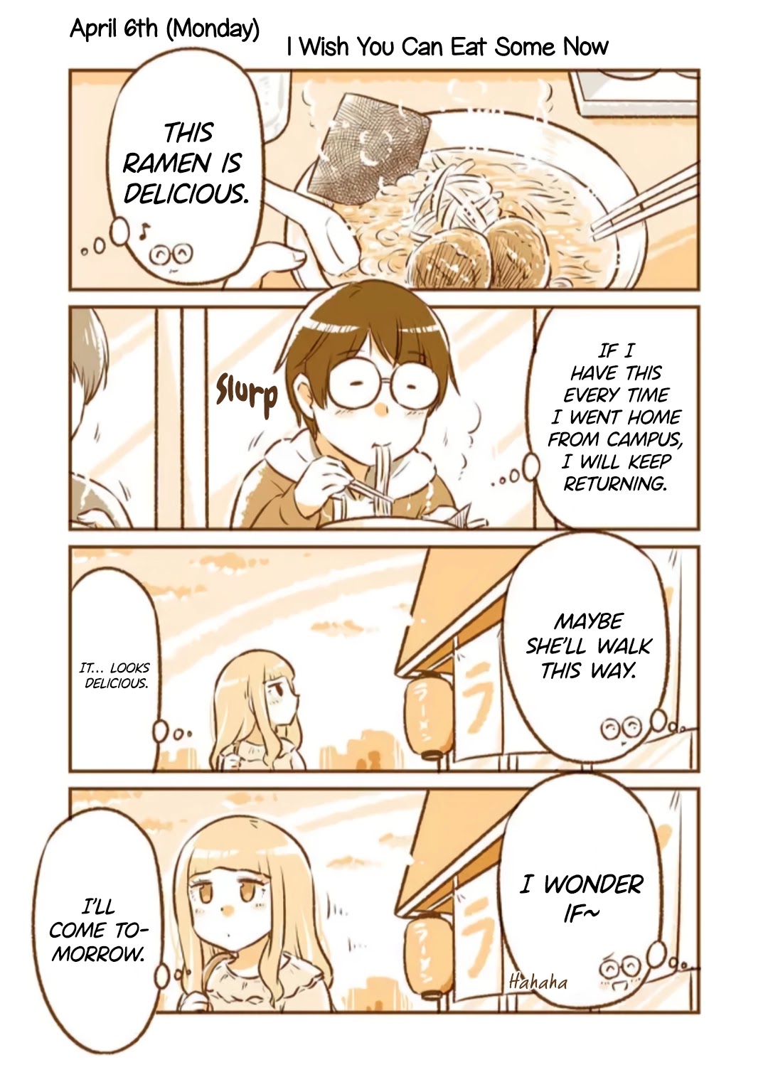 A long-distance relationship next door Chapter 6 page 1 - Chapter 6: I Wish You Can Eat Some Now