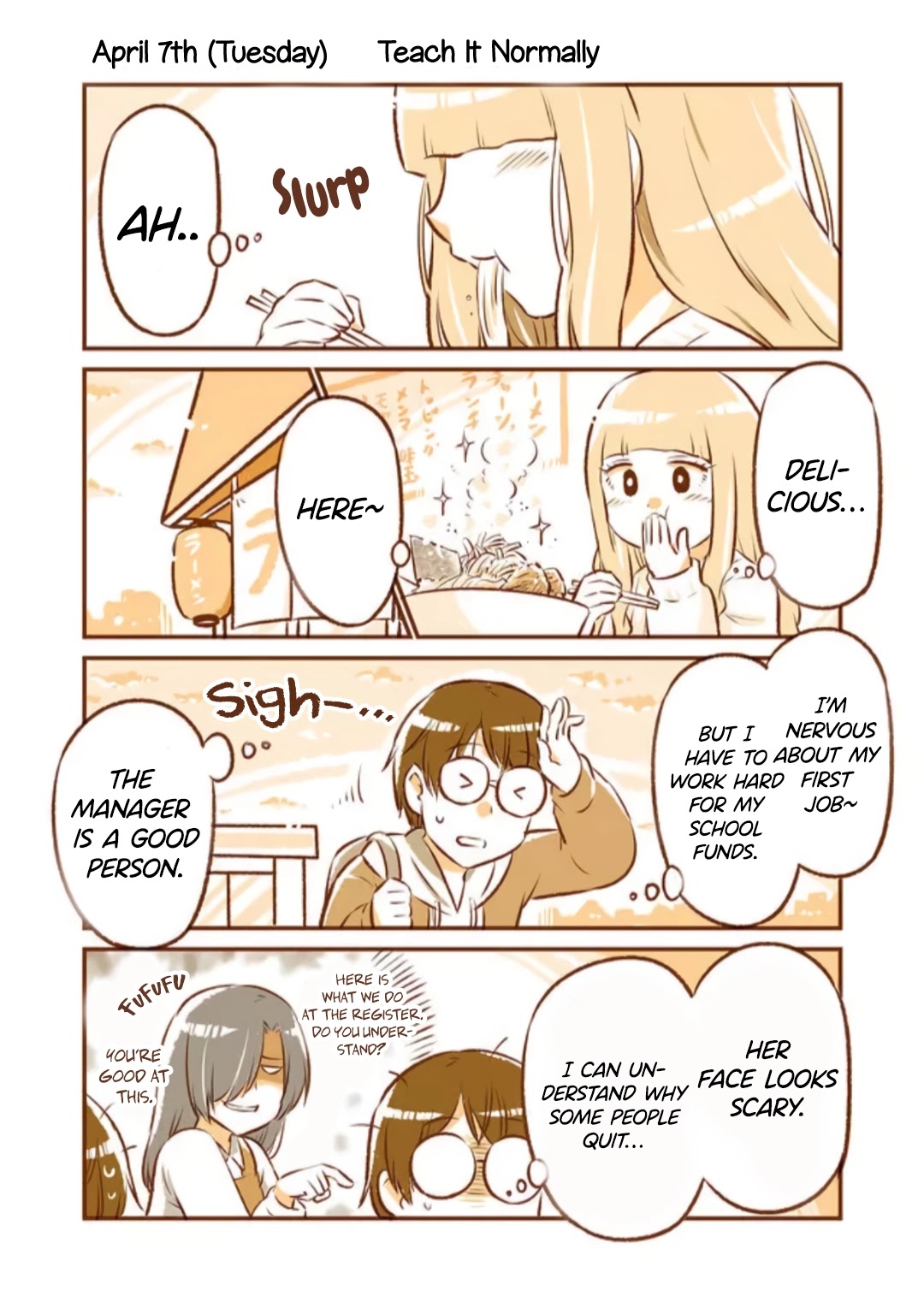 A long-distance relationship next door Chapter 7 page 1 - Chapter 7: Teach It Normally