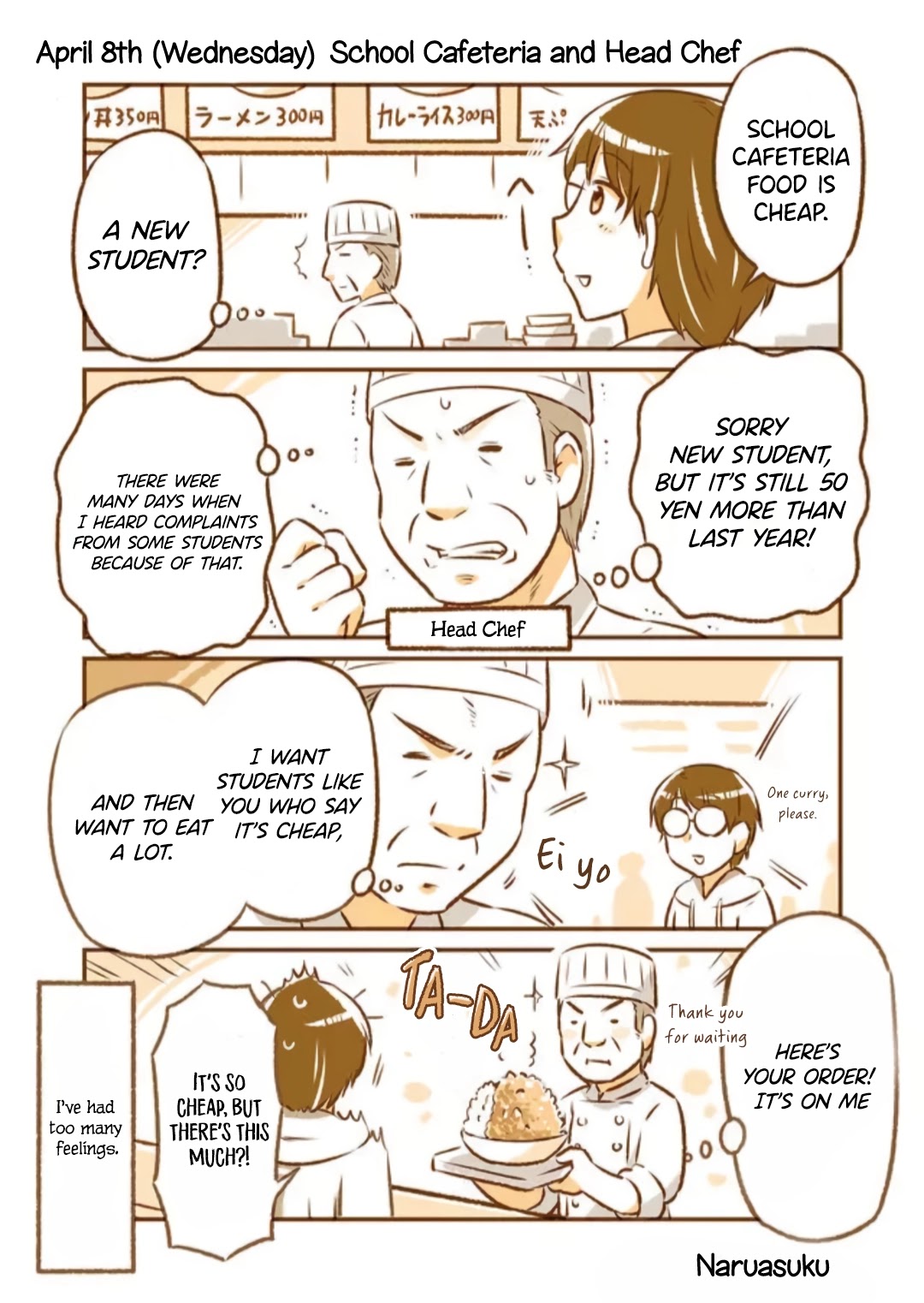 A long-distance relationship next door Chapter 8 page 2 - Chapter 8: Gear of Fate/School Cafeteria an...
