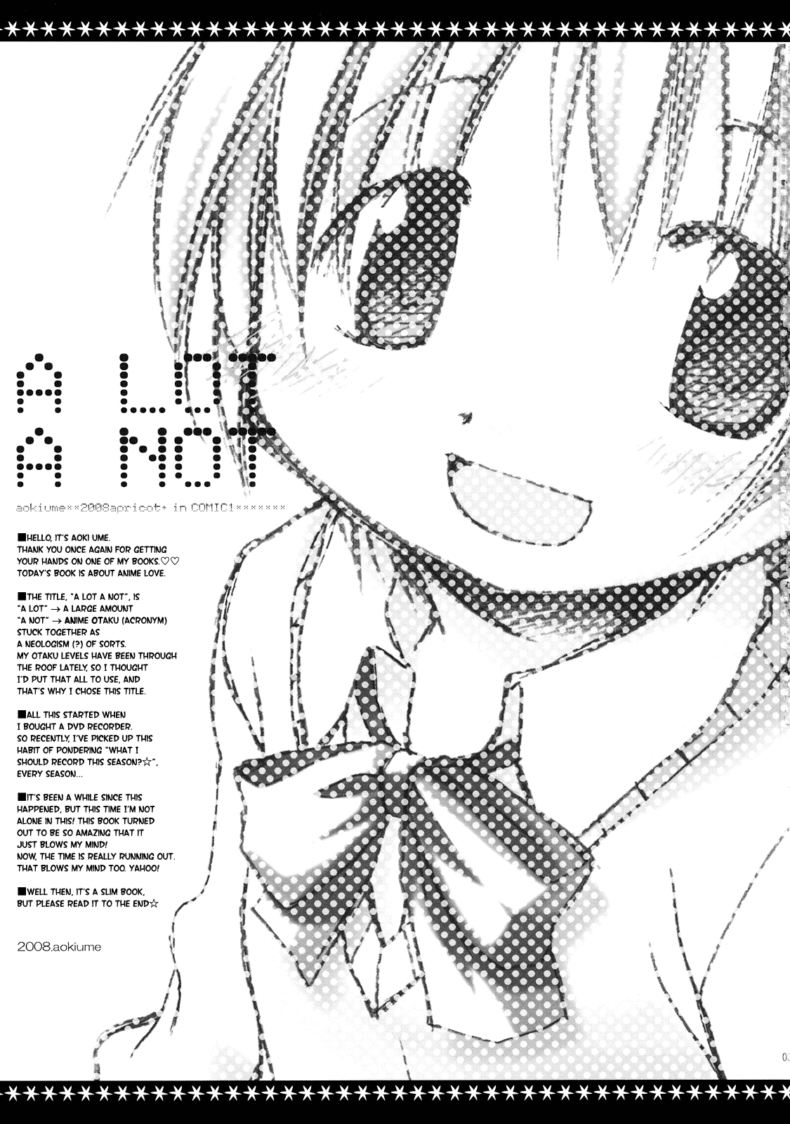 A LOT A NOT Chapter 1 page 2 - Chapter 1