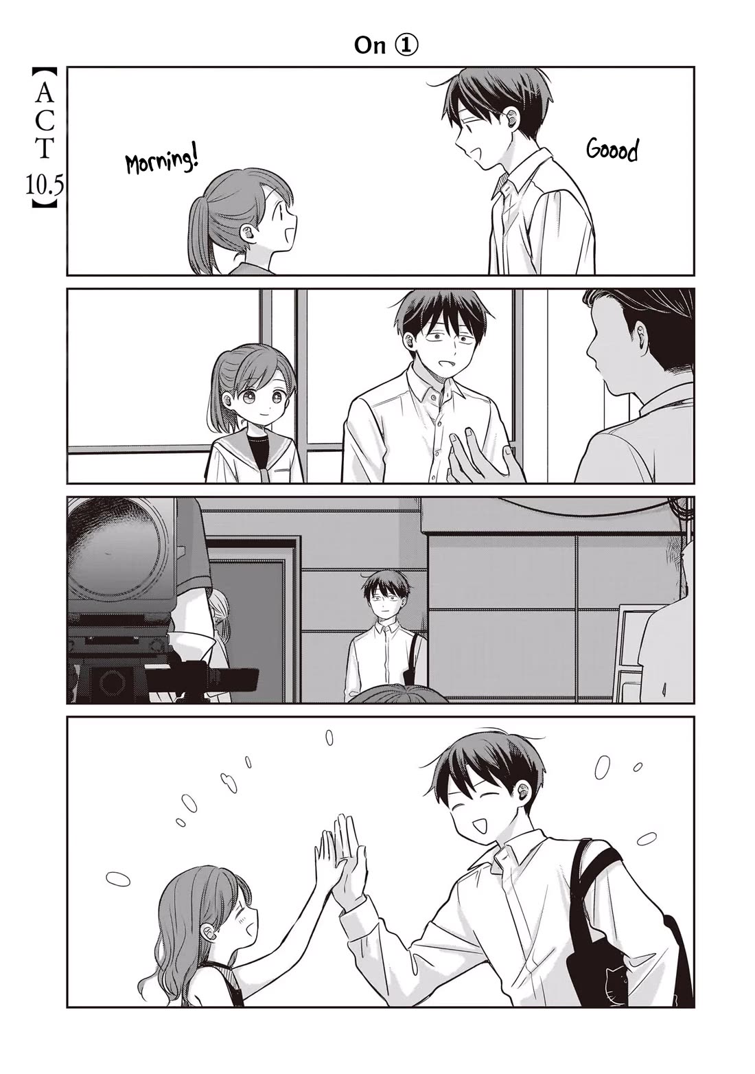 A Love Letter and a 13-Year-Old Actress Chapter 10.5 page 1 - Chapter 10.5
