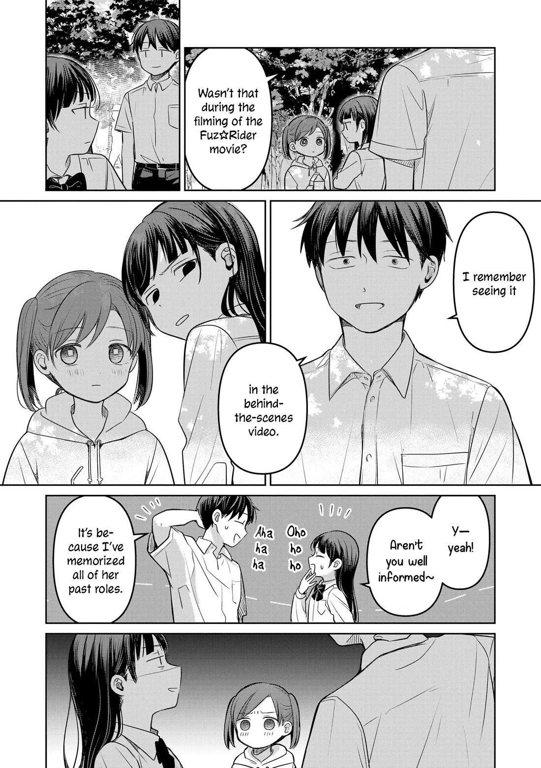 A Love Letter and a 13-Year-Old Actress Chapter 16 page 14 - Chapter 16: Someone You Like?