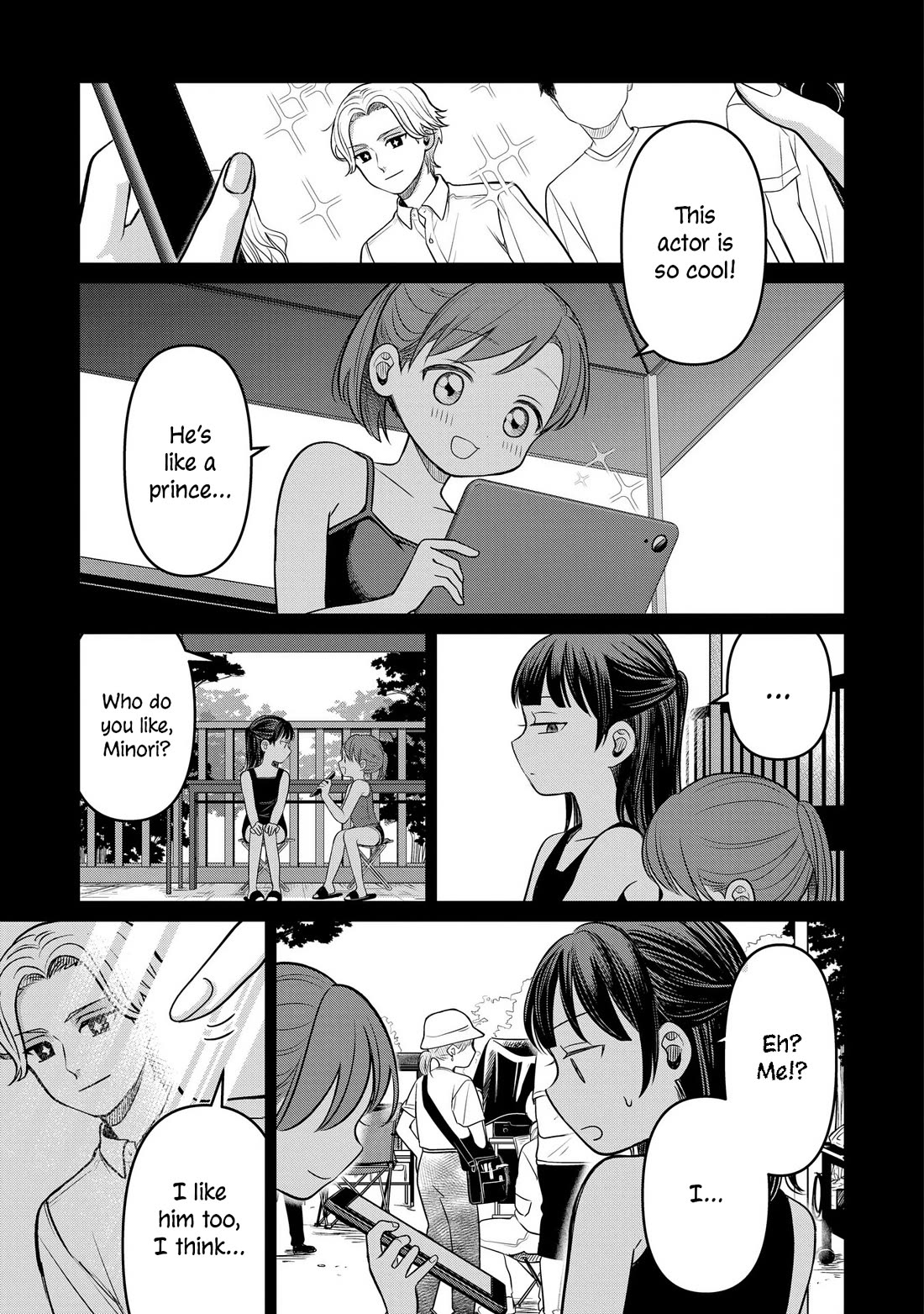 A Love Letter and a 13-Year-Old Actress Chapter 16 page 5 - Chapter 16: Someone You Like?