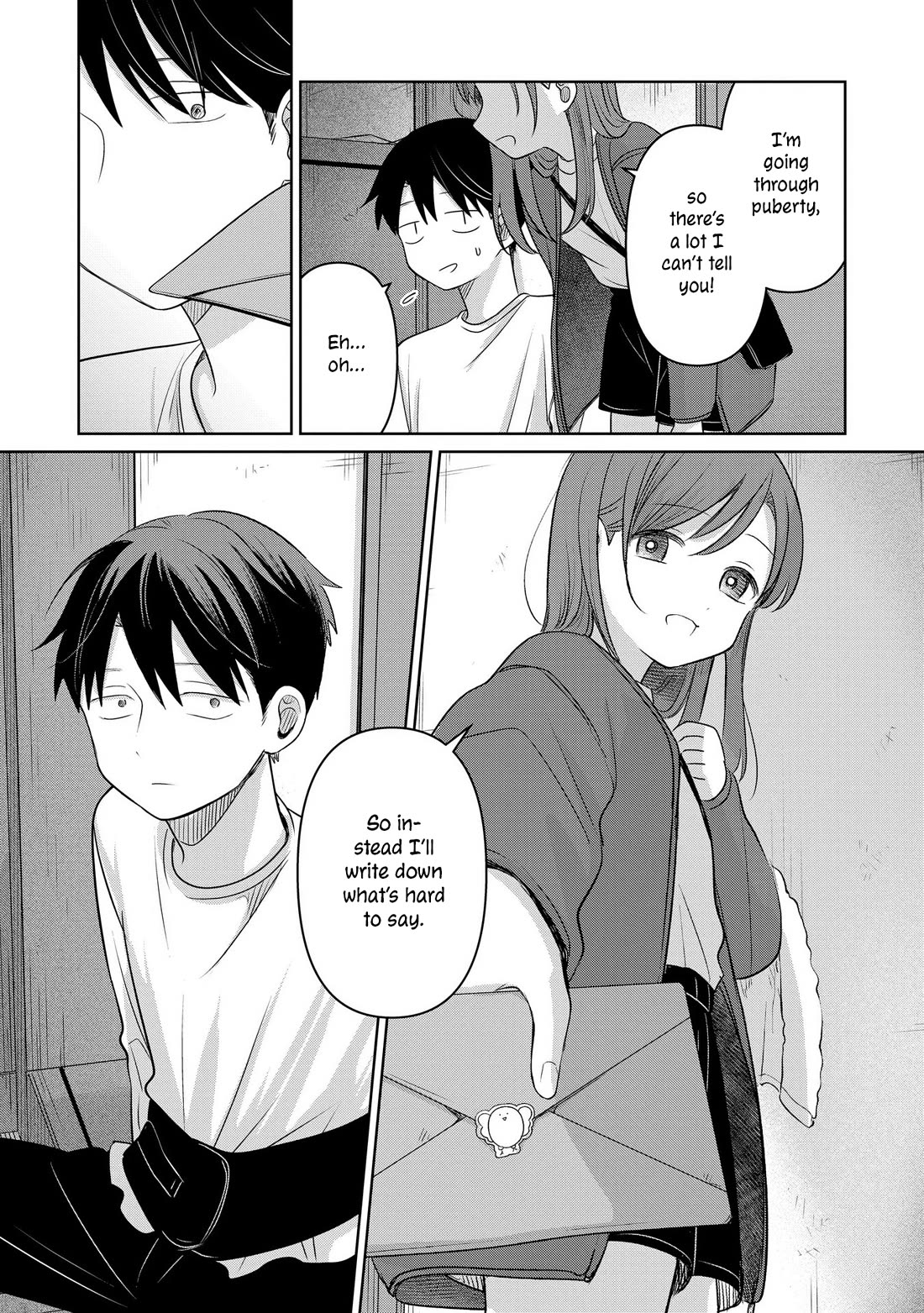 A Love Letter and a 13-Year-Old Actress Chapter 27 page 30 - Chapter 27: Delivery Girl?