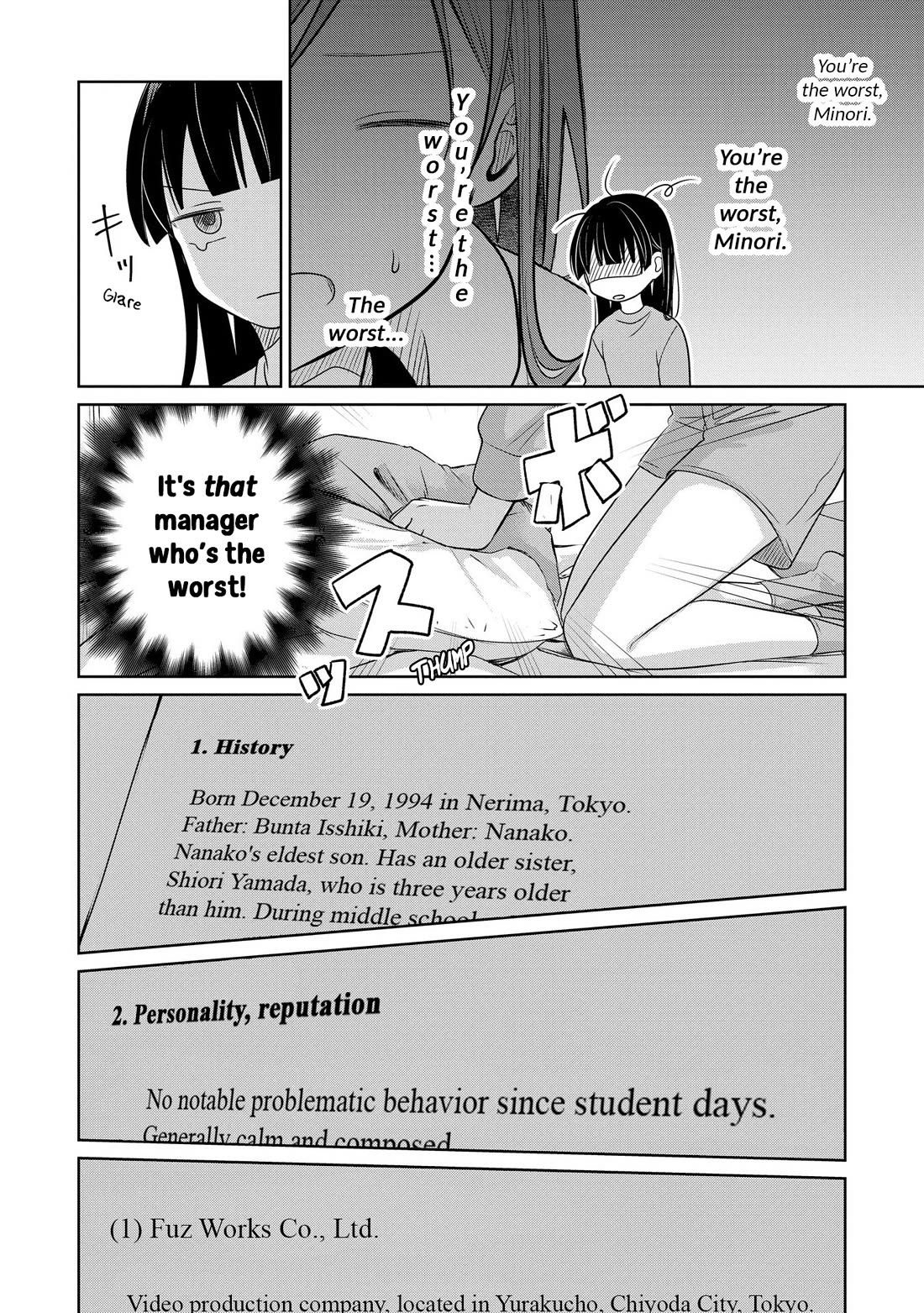 A Love Letter and a 13-Year-Old Actress Chapter 27 page 32 - Chapter 27: Delivery Girl?