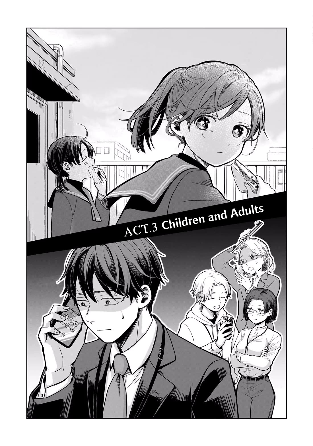 A Love Letter and a 13-Year-Old Actress Chapter 3 page 3 - Chapter 3: Children and Adults