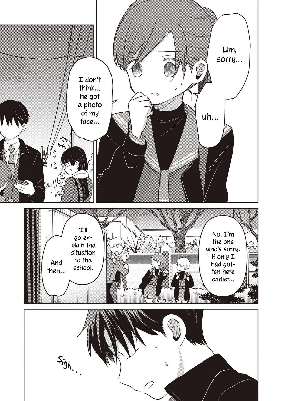 A Love Letter and a 13-Year-Old Actress Chapter 33 page 21 - Chapter 33: Bodyguard? (Second Half)