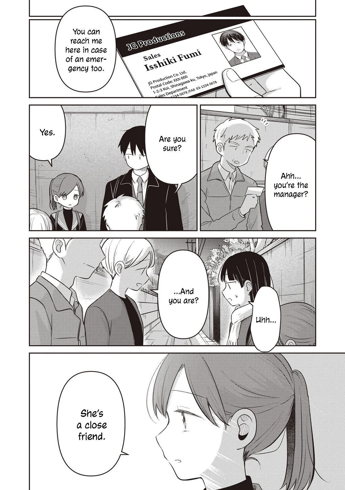 A Love Letter and a 13-Year-Old Actress Chapter 33 page 24 - Chapter 33: Bodyguard? (Second Half)