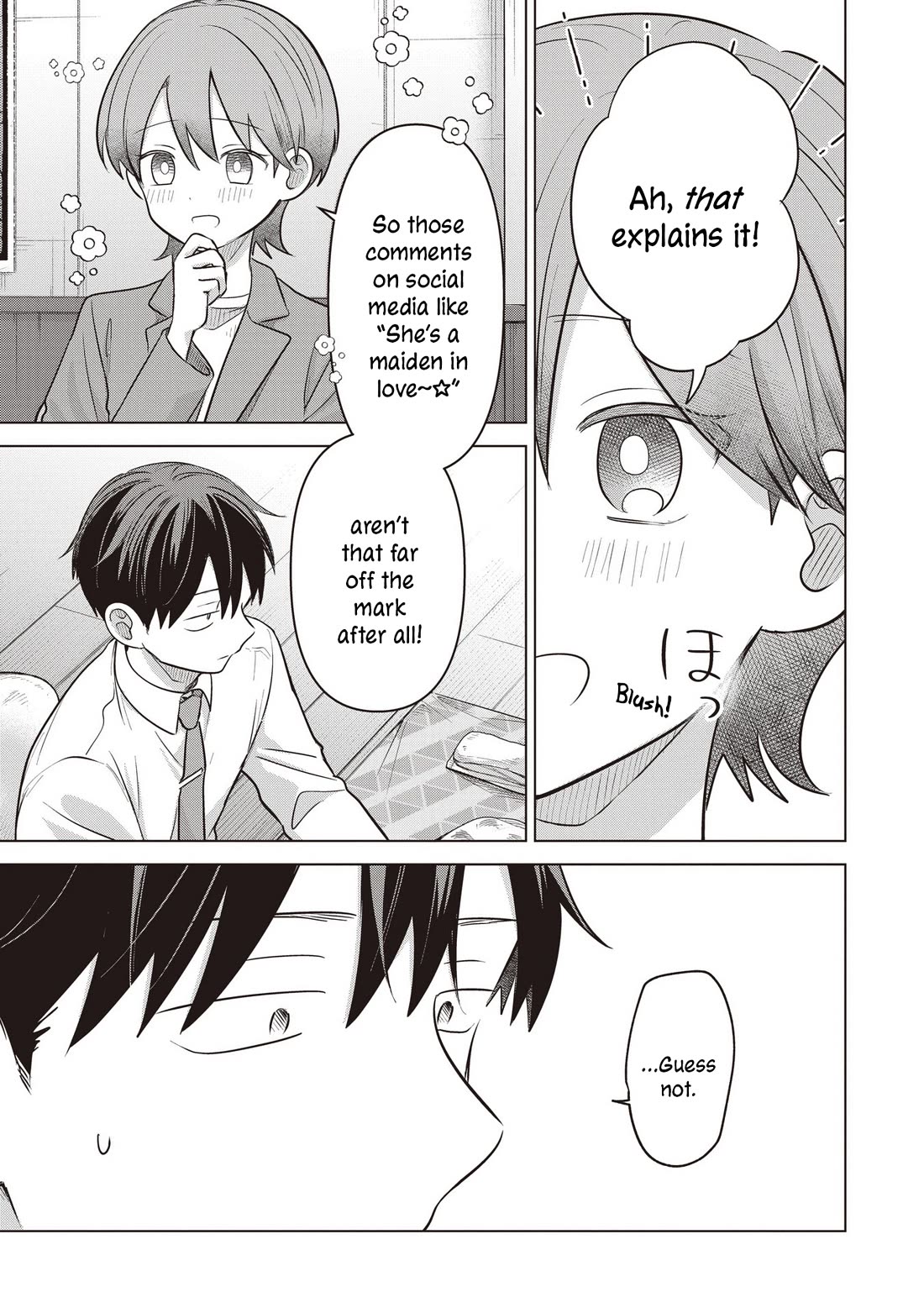 A Love Letter and a 13-Year-Old Actress Chapter 41 page 13 - Chapter 41: Alarm Bells (Second Part)