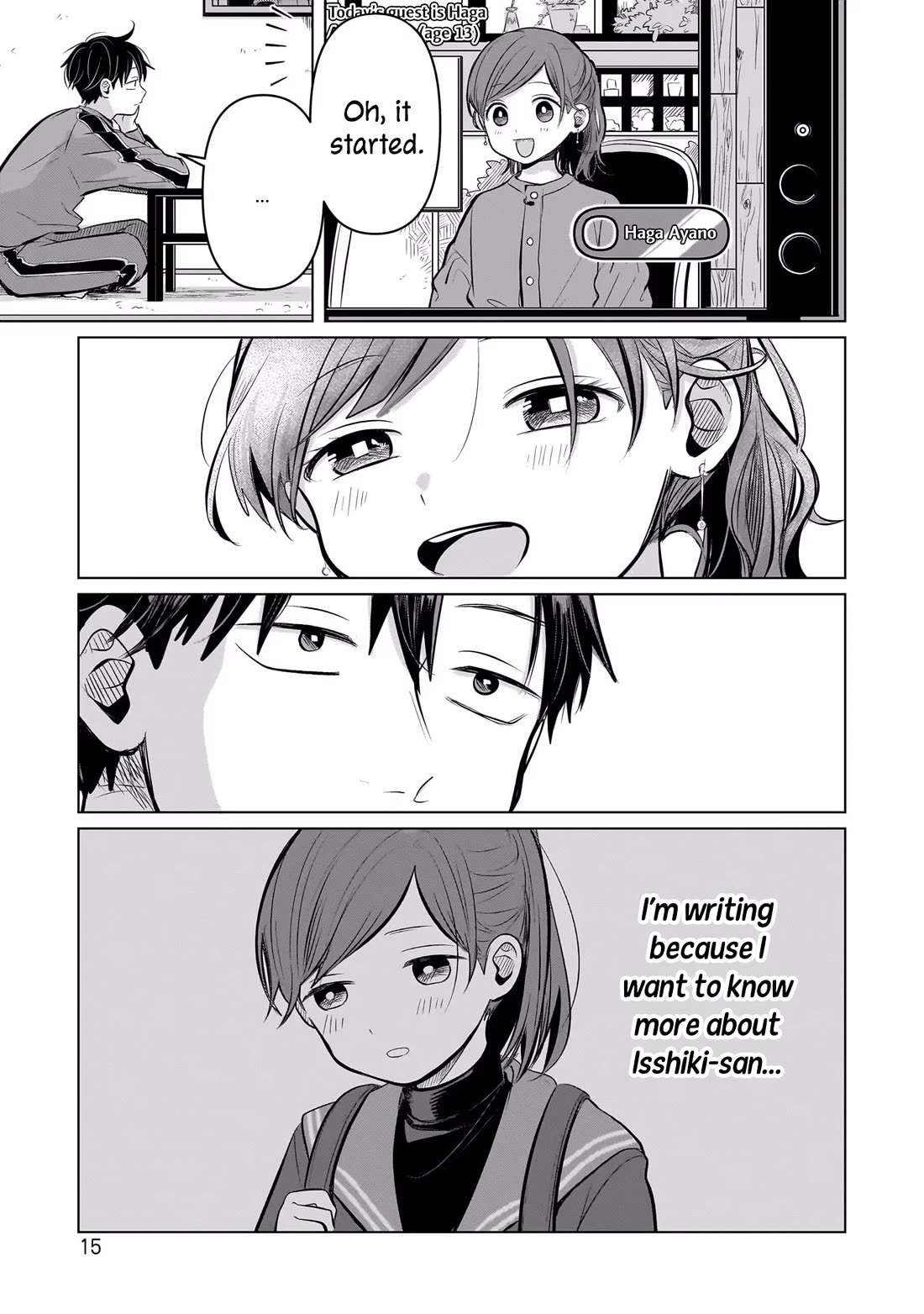 A Love Letter and a 13-Year-Old Actress Chapter 5 page 13 - Chapter 5: Proposal