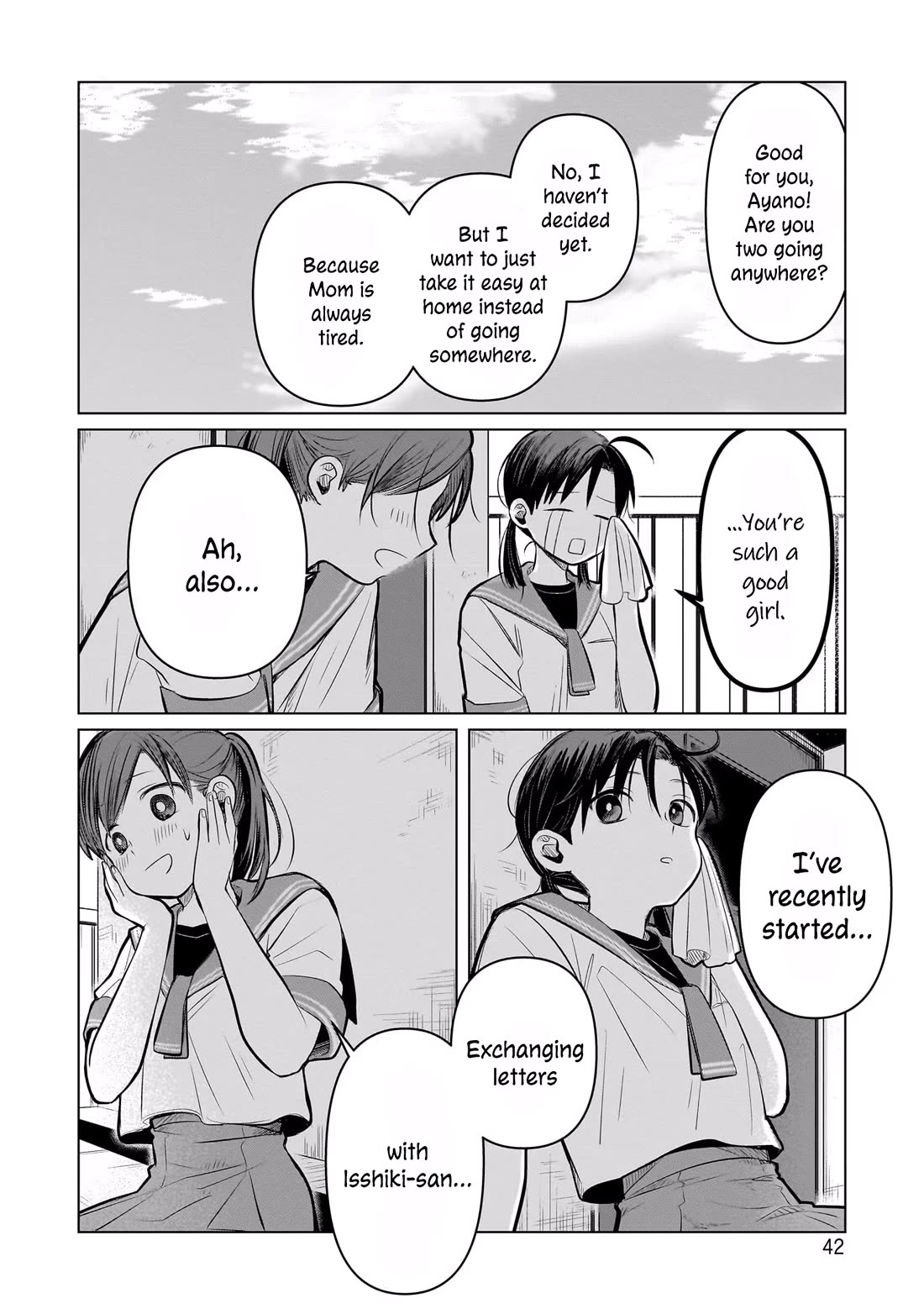 A Love Letter and a 13-Year-Old Actress Chapter 6 page 4 - Chapter 6: Getting Along?