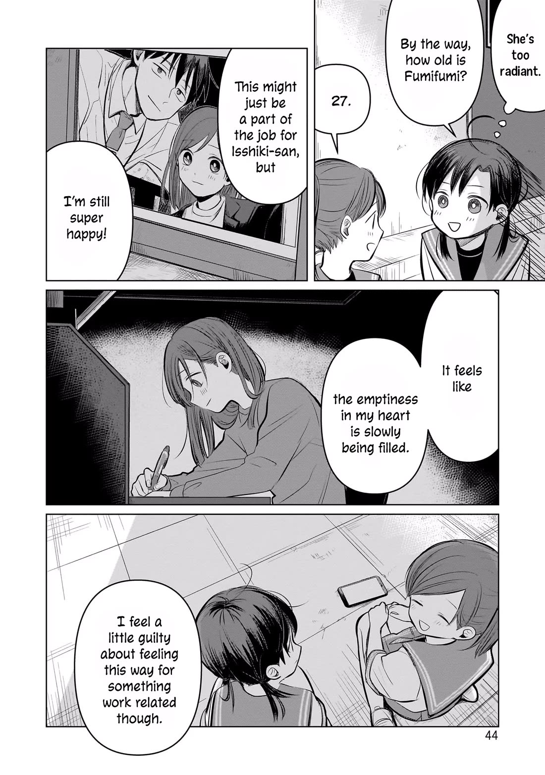 A Love Letter and a 13-Year-Old Actress Chapter 6 page 6 - Chapter 6: Getting Along?