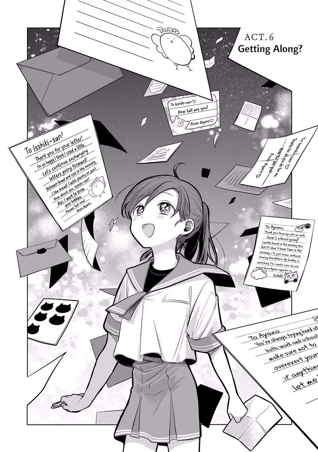 A Love Letter and a 13-Year-Old Actress Chapter 6 page 8 - Chapter 6: Getting Along?