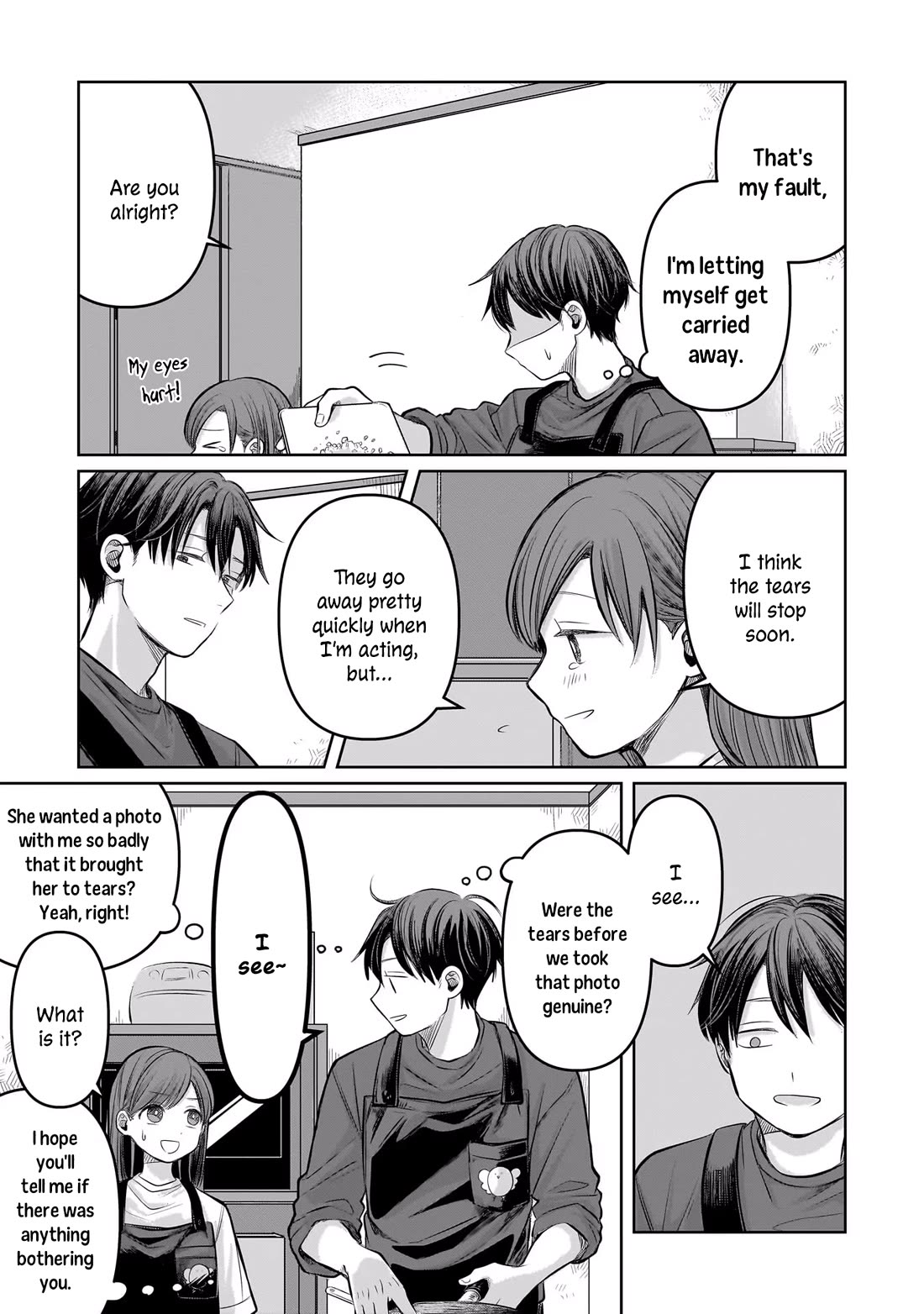 A Love Letter and a 13-Year-Old Actress Chapter 7 page 22 - Chapter 7: Just the Two of Us?