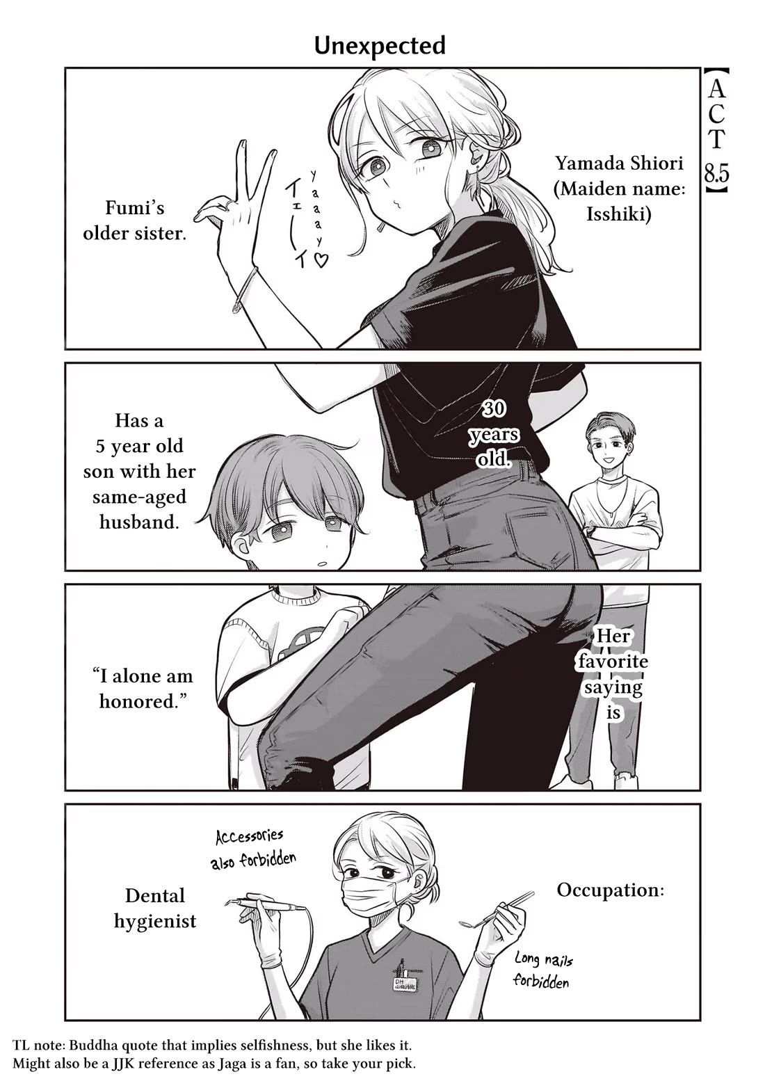 A Love Letter and a 13-Year-Old Actress Chapter 8.5 page 1 - Chapter 8.5