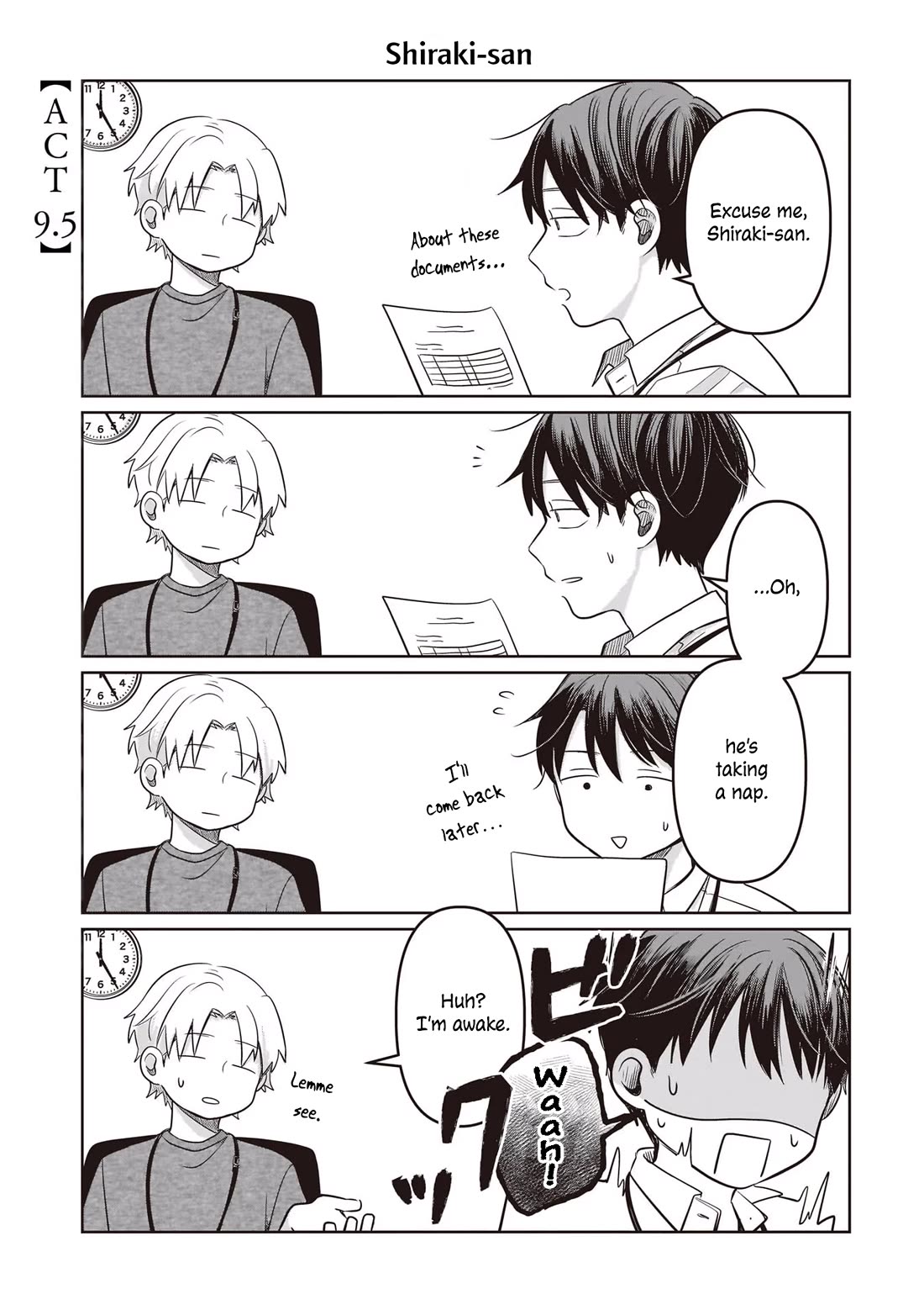 A Love Letter and a 13-Year-Old Actress Chapter 9.5 page 1 - Chapter 9.5