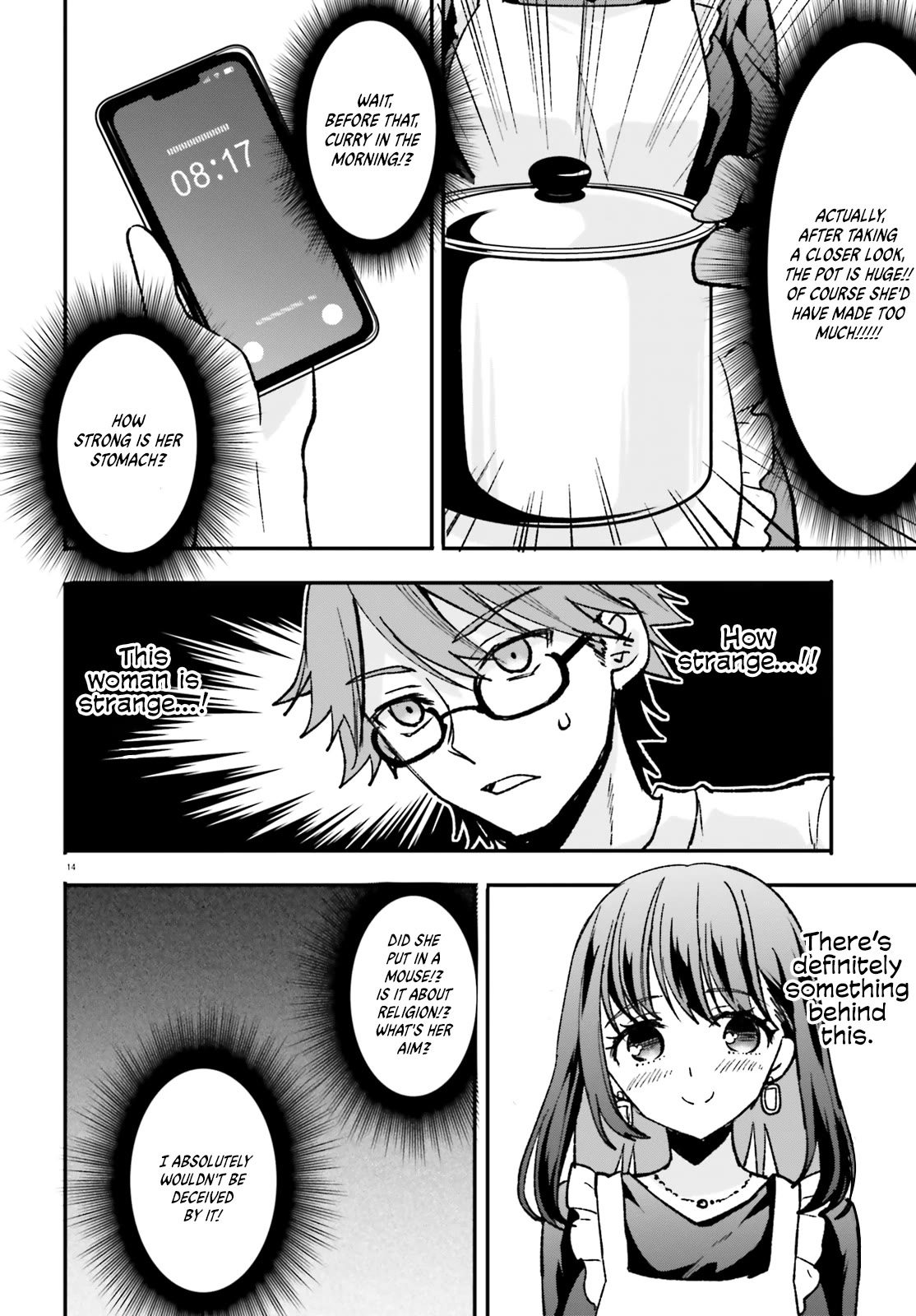 A Man Who Never Be Tempted VS A Girl Who Tempt Perfectly Chapter 1 page 14 - Chapter 1