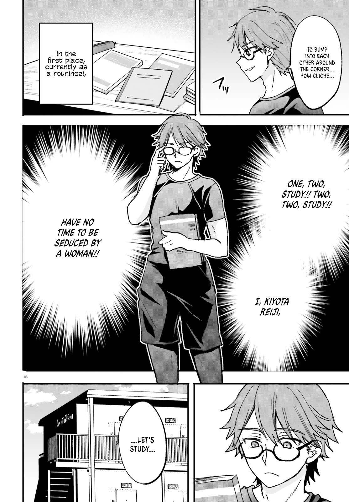 A Man Who Never Be Tempted VS A Girl Who Tempt Perfectly Chapter 1 page 8 - Chapter 1