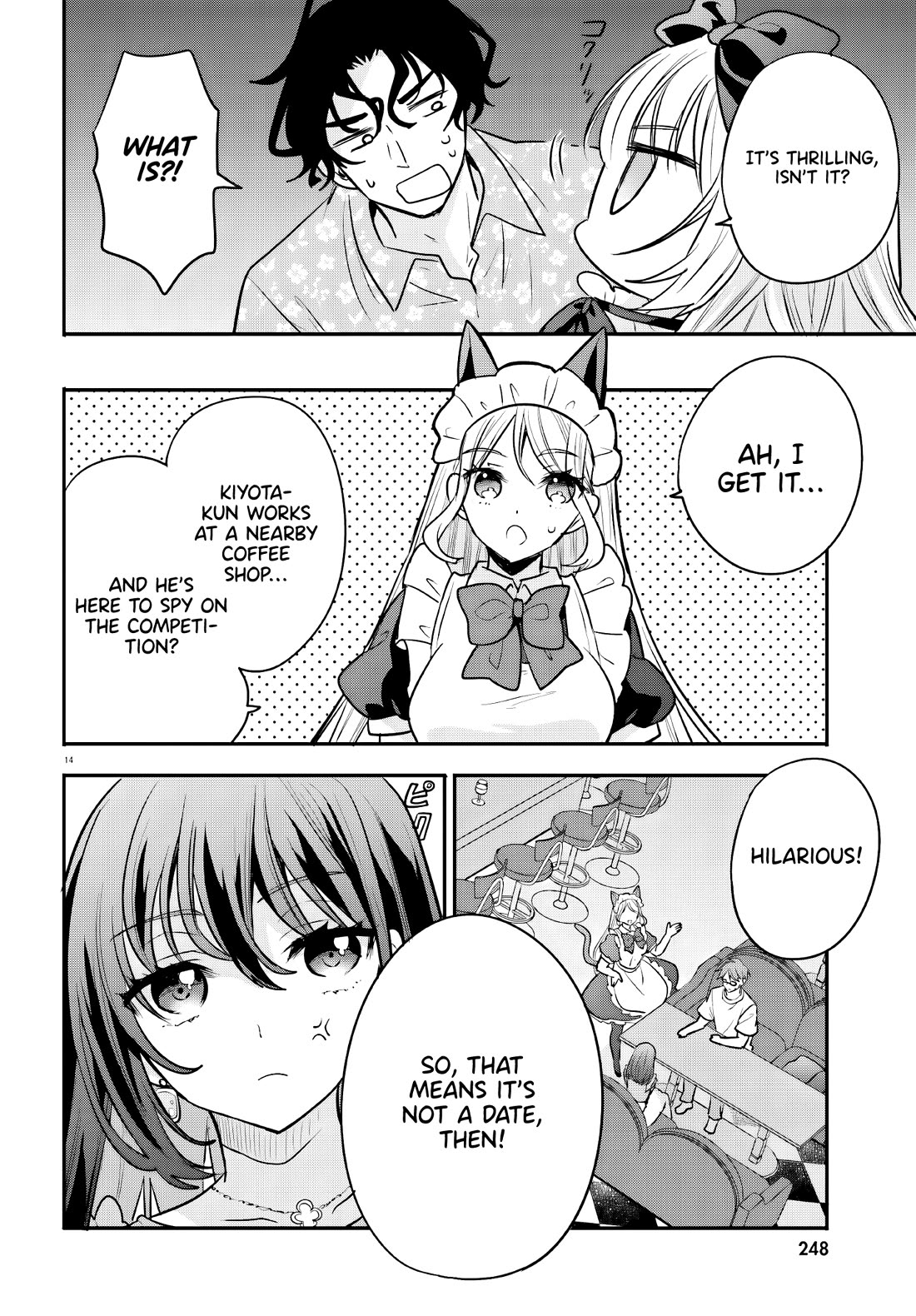 A Man Who Never Be Tempted VS A Girl Who Tempt Perfectly Chapter 14 page 14 - Chapter 14
