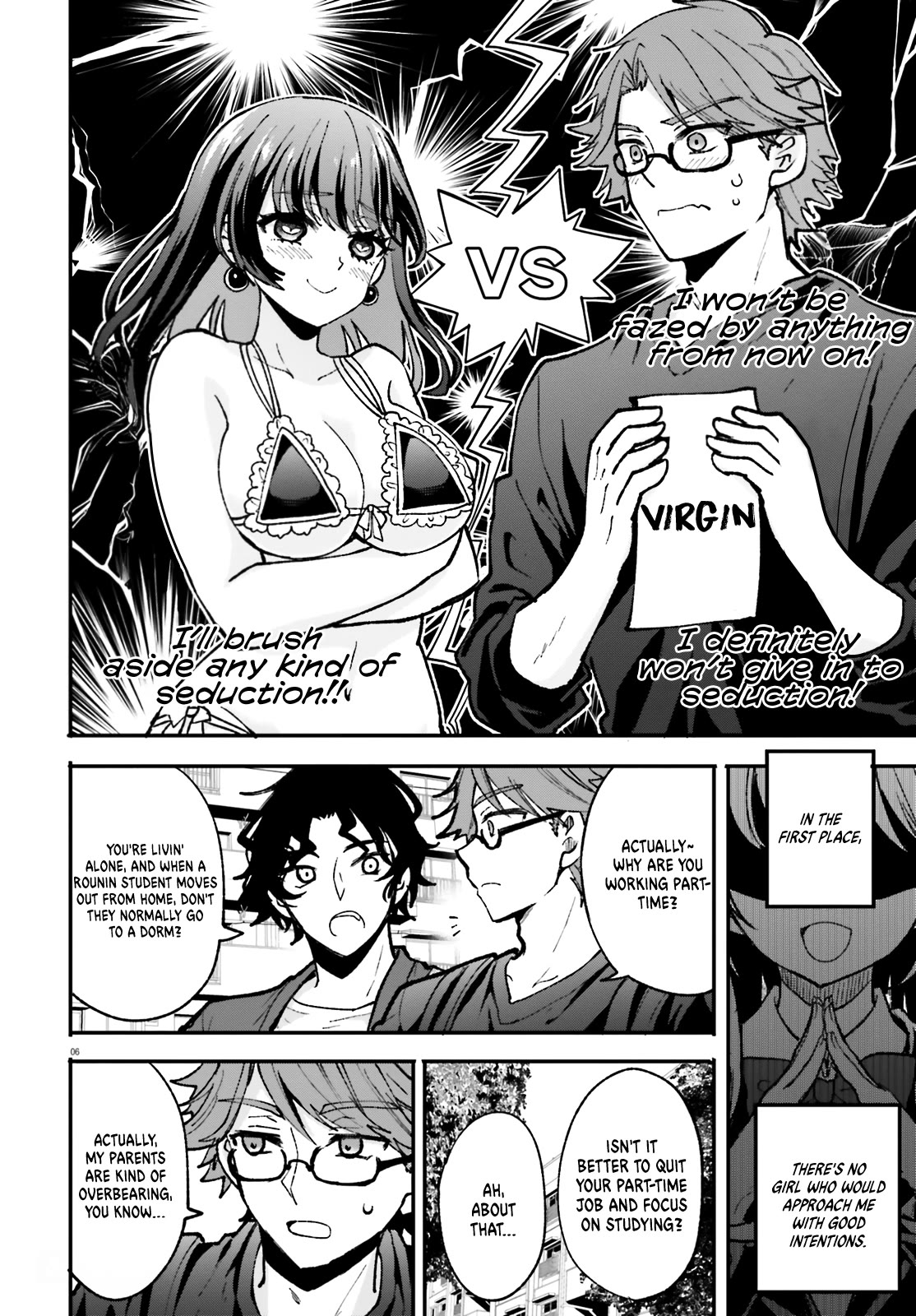 A Man Who Never Be Tempted VS A Girl Who Tempt Perfectly Chapter 5 page 6 - Chapter 5