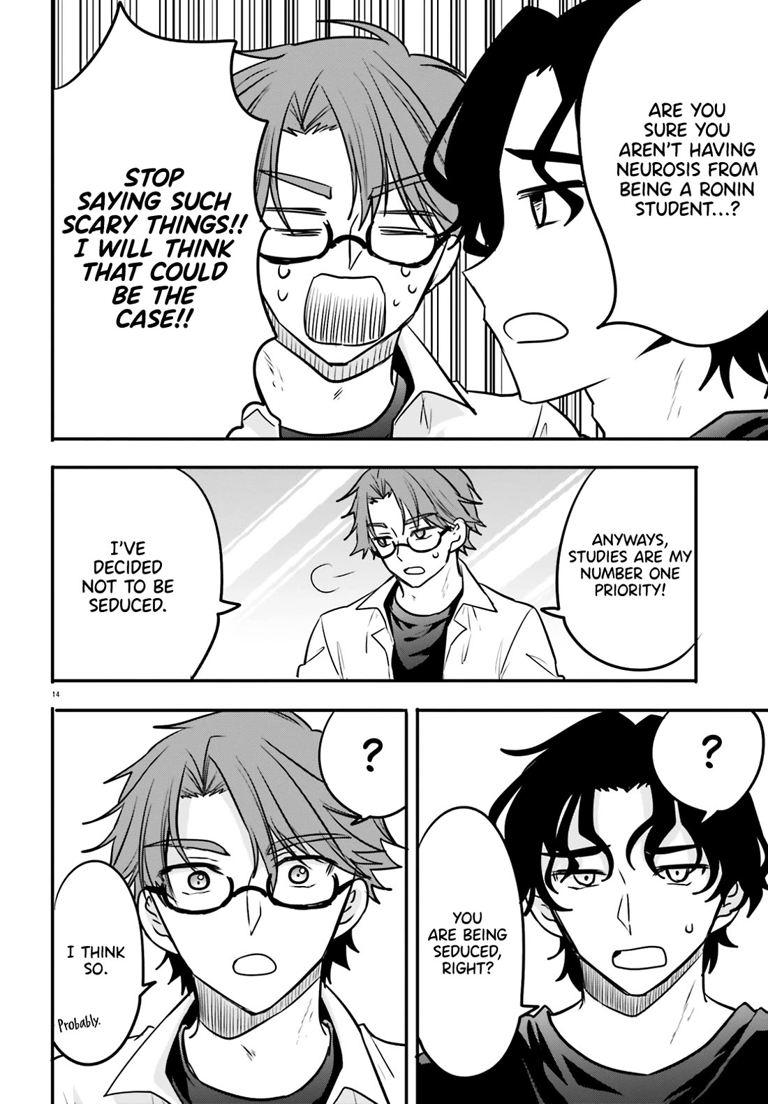 A Man Who Never Be Tempted VS A Girl Who Tempt Perfectly Chapter 6 page 14 - Chapter 6