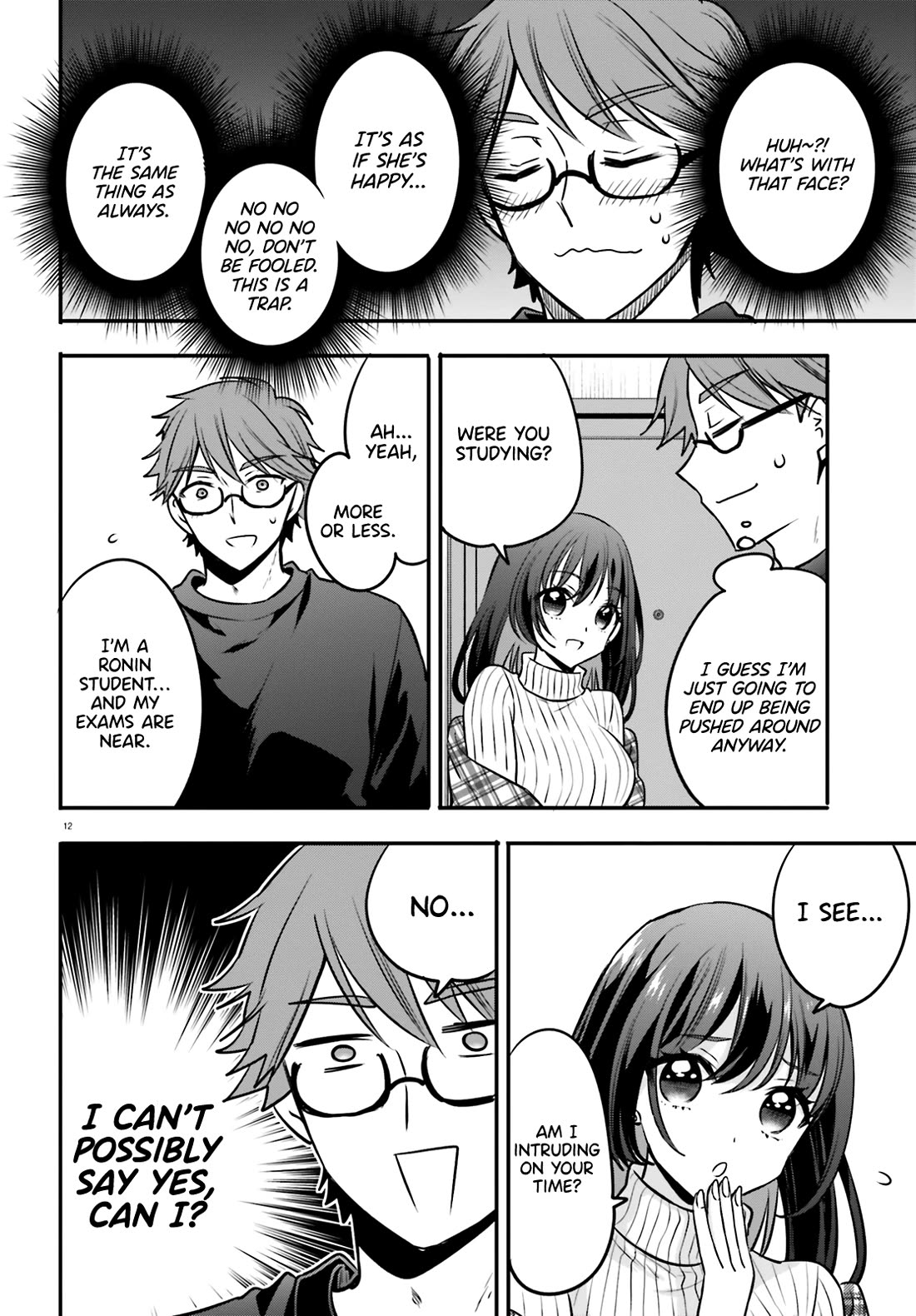 A Man Who Never Be Tempted VS A Girl Who Tempt Perfectly Chapter 8 page 12 - Chapter 8